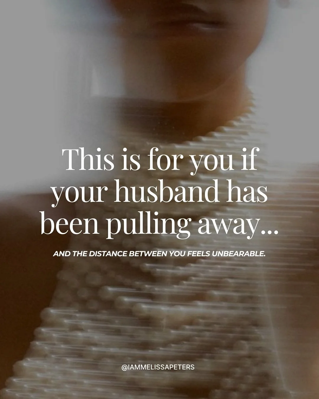 Your anxious attachment isn&rsquo;t protecting you&hellip; 

It&rsquo;s pushing away the love you&rsquo;re desperate to keep.

I know this from my own lived experience&hellip;

When you&rsquo;re in constant panic, he feels it. 

He feels tested. 

He