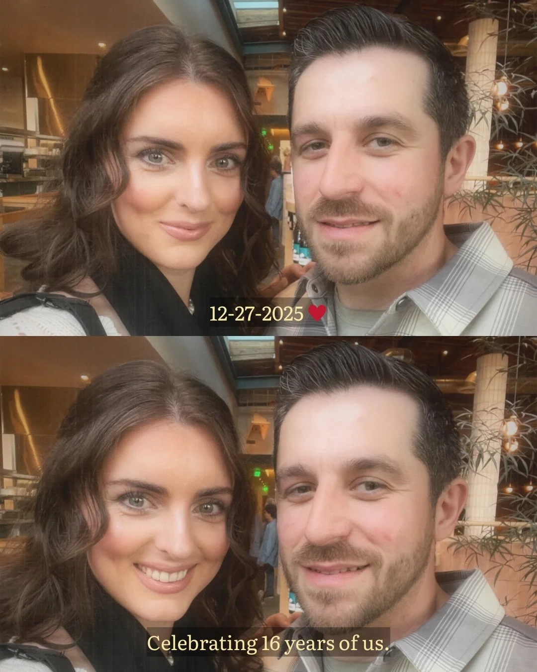 16 LESSONS FROM 16 YEARS TOGETHER &darr;

1. Change is constant; meet, embrace and accept your partner for who they are today

2. Have fun! Play! Flirt! Don&rsquo;t take life or your relationship so seriously 

3. Be your partners number 1 cheerleade