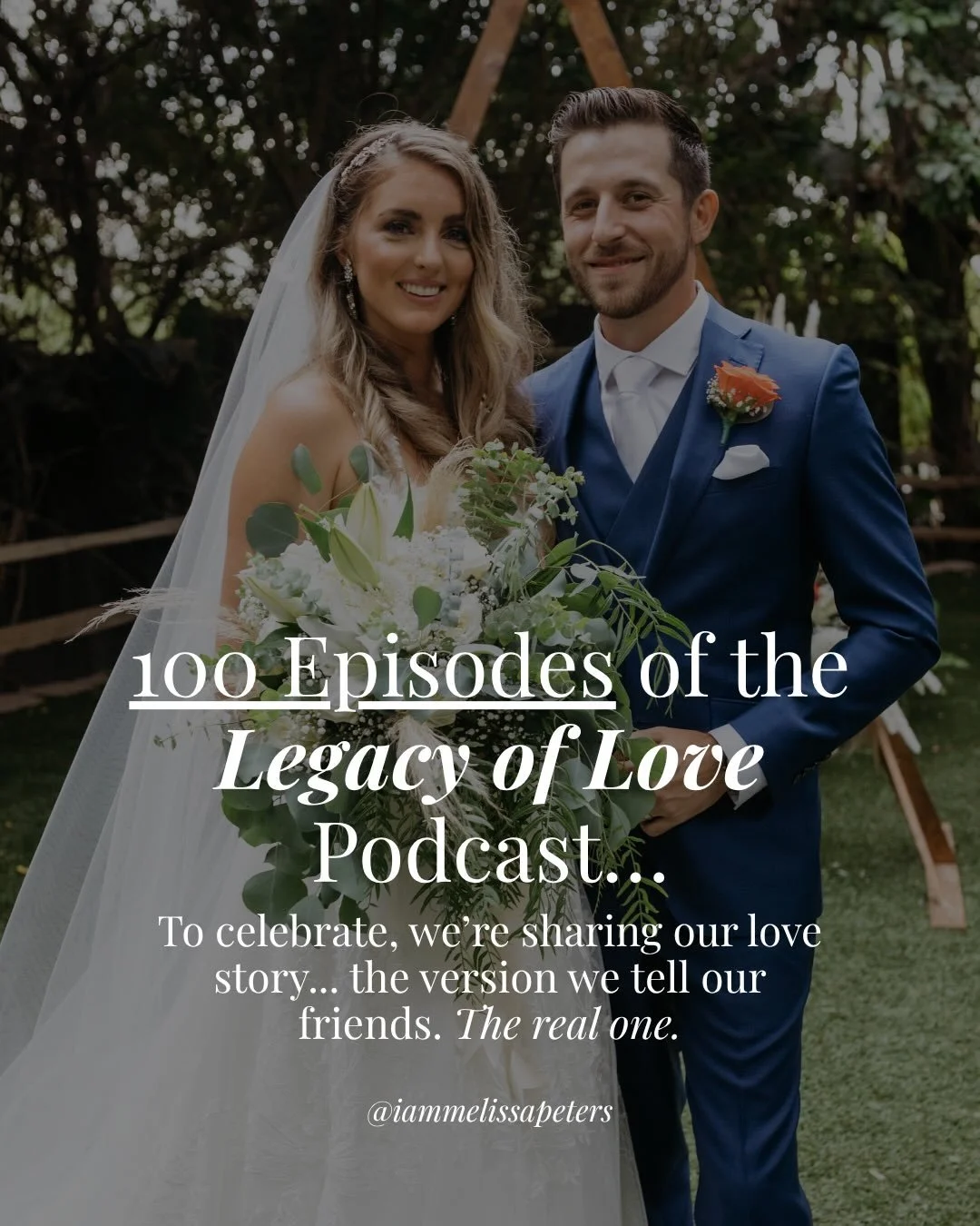 Episode 100: Our Love Story &hearts;️

I have been wanting to do this @legacyoflovepodcast episode sharing our raw, in depth love story for so long - and I could not think of a better person to share episode 100 with than my husband, Alex.

This is o