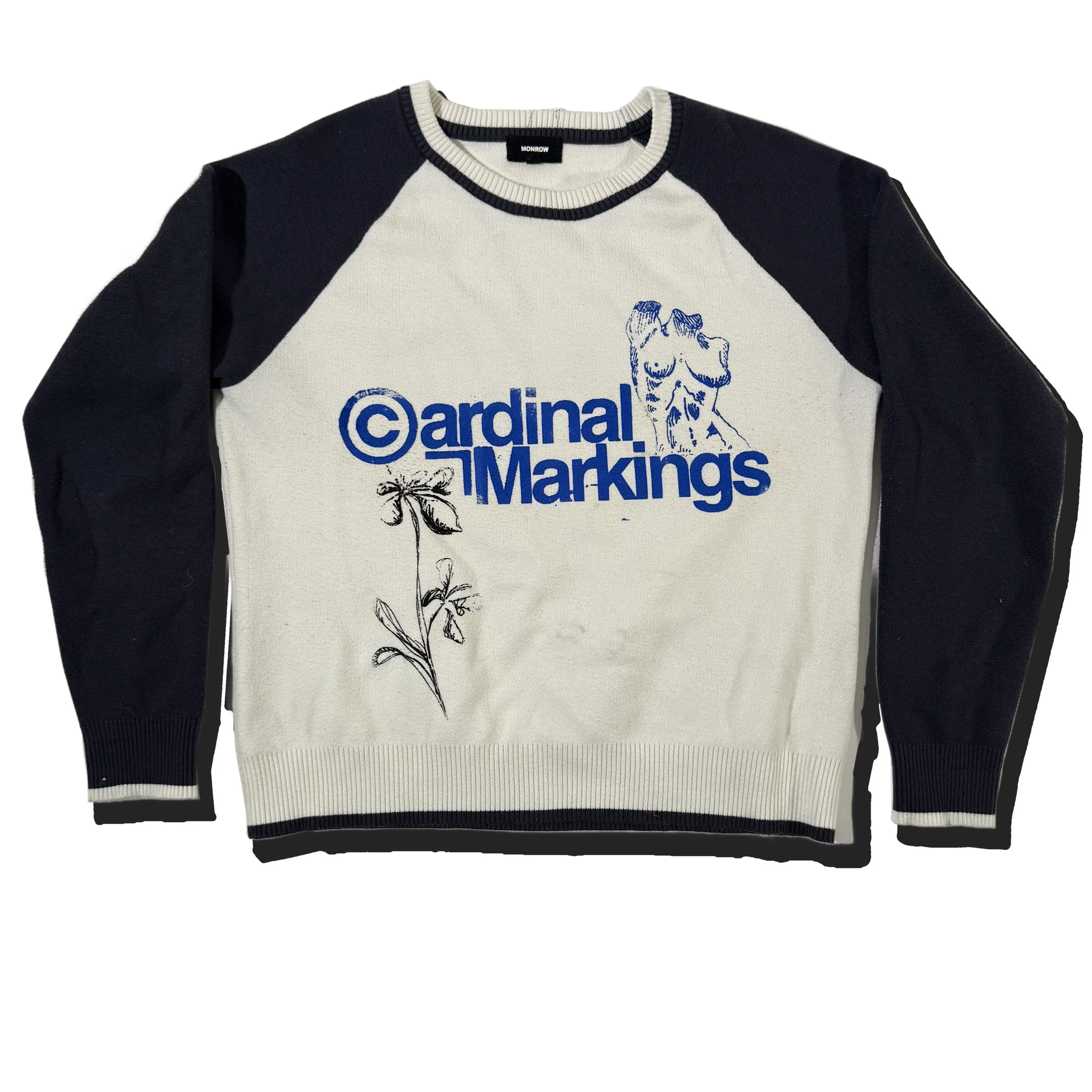 Logo Two Tone Sweater