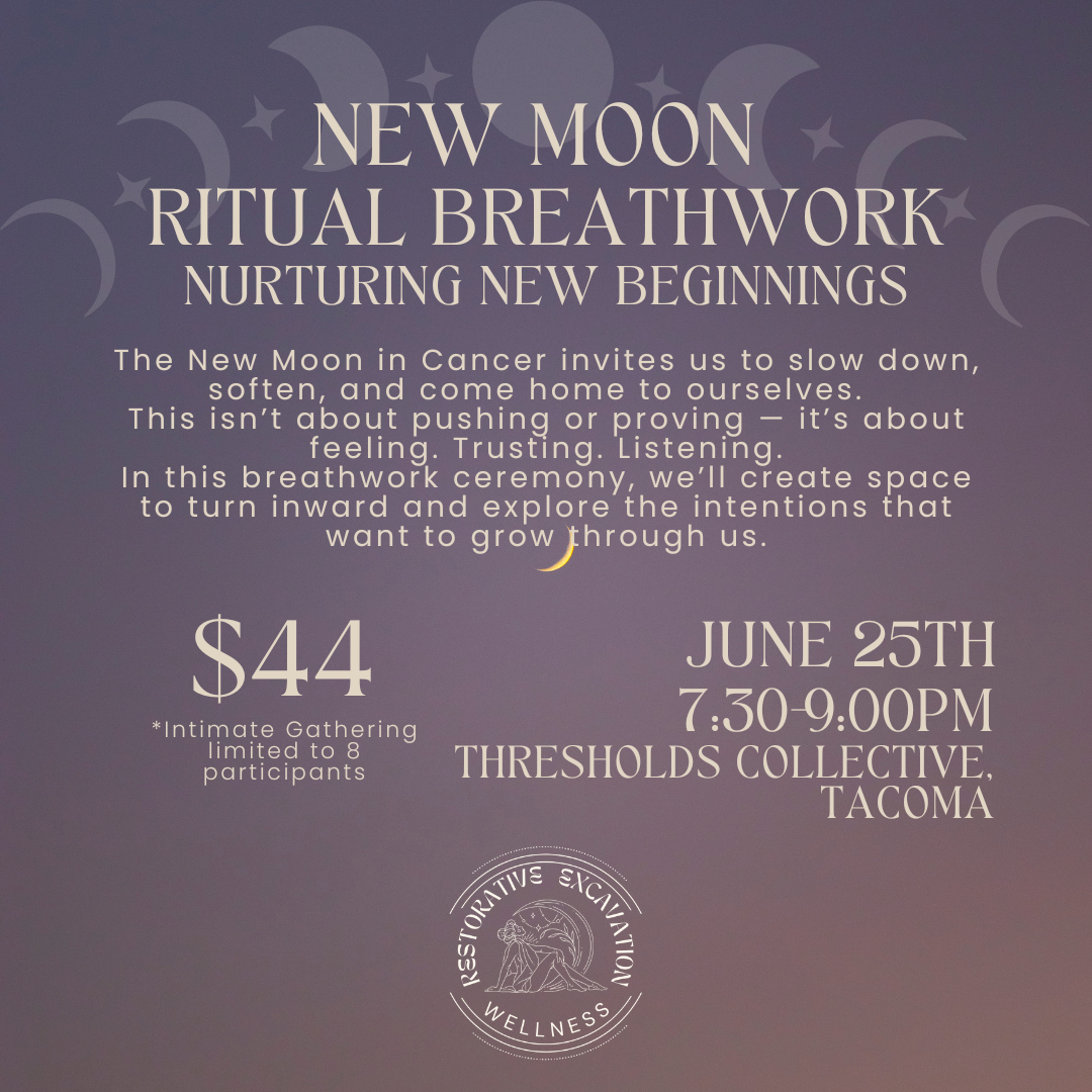 New Moon Breathwork: Nurturing New Beginnings, Planting Seeds of Intention