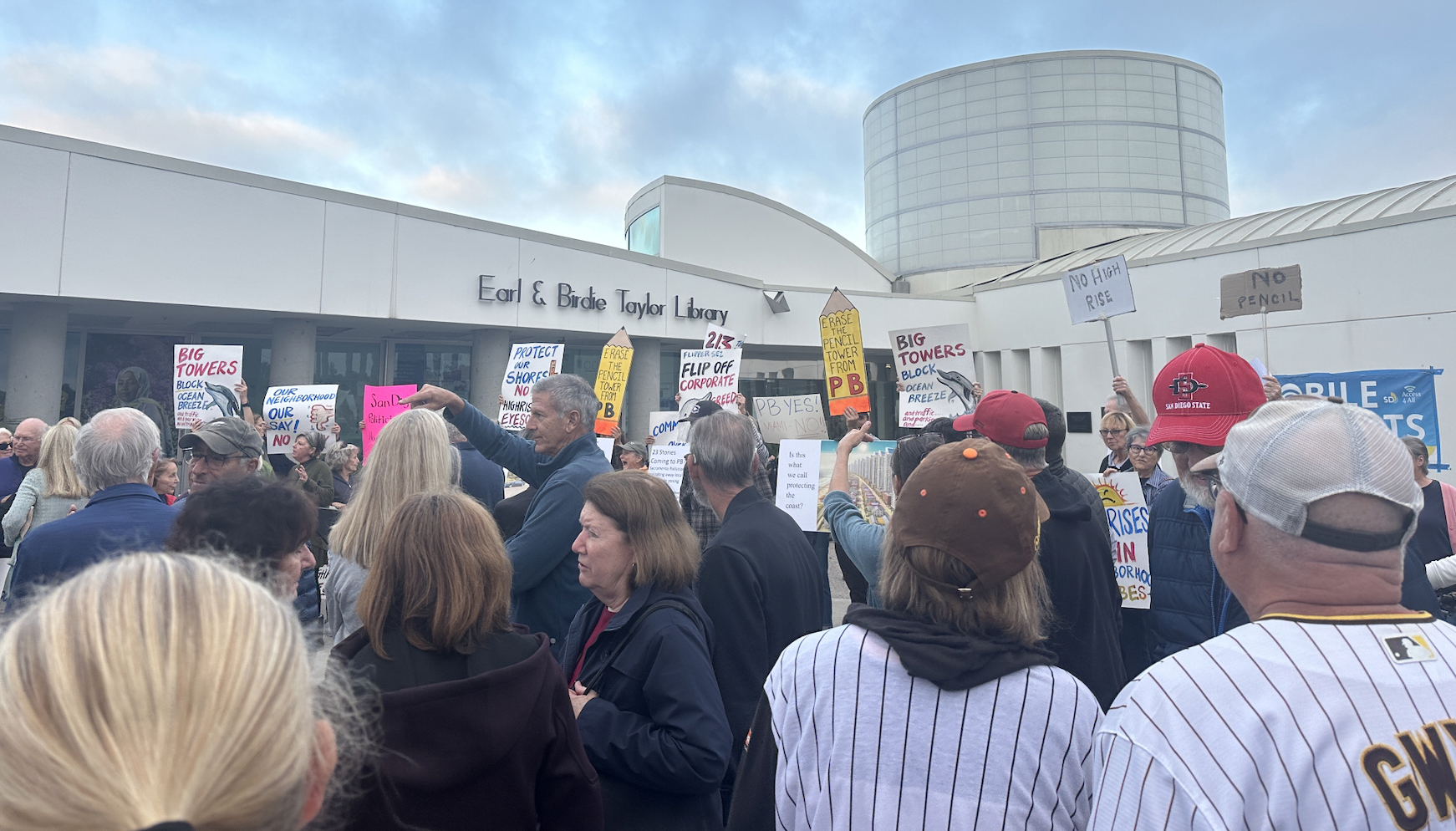 CBS 8: Pencil Tower May Be Coming to PB