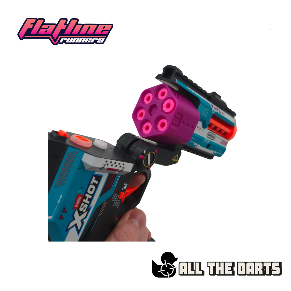Xshot Spinshot Replacement Cylinders by Flatline Runners