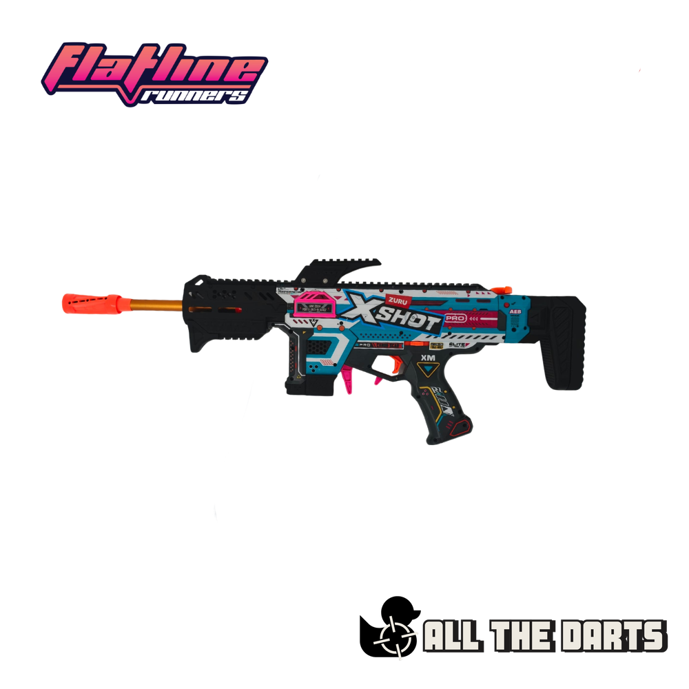Xshot Motorized Piston Pump MPP 3D Printed CQB Kit by Flatline Runners