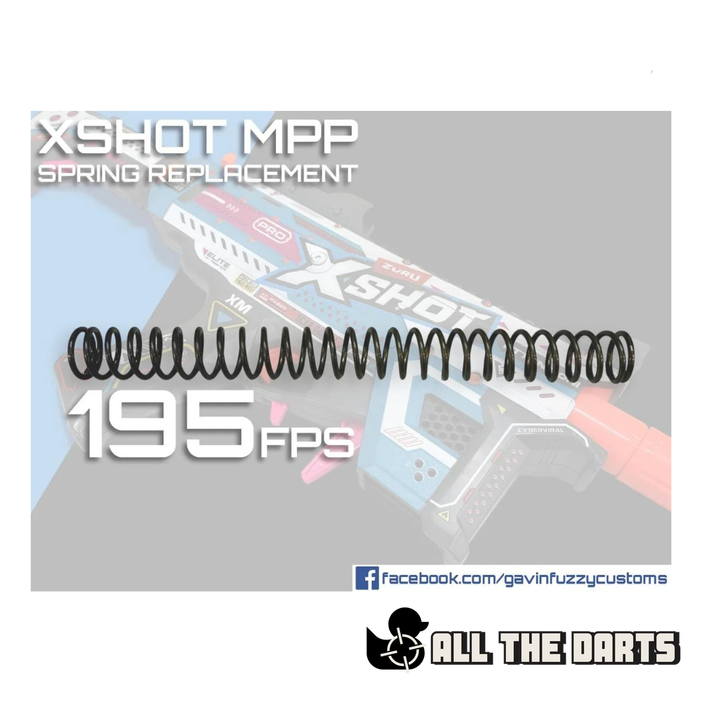 Gavin Fuzzy Xshot PP (Motorised Piston Pump) 195FPS Heavy Spring