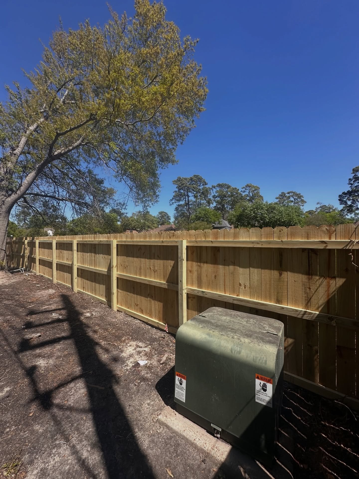 Klein, TX standard stockade style replacement. Love being able to serve my local community 🫶🏼