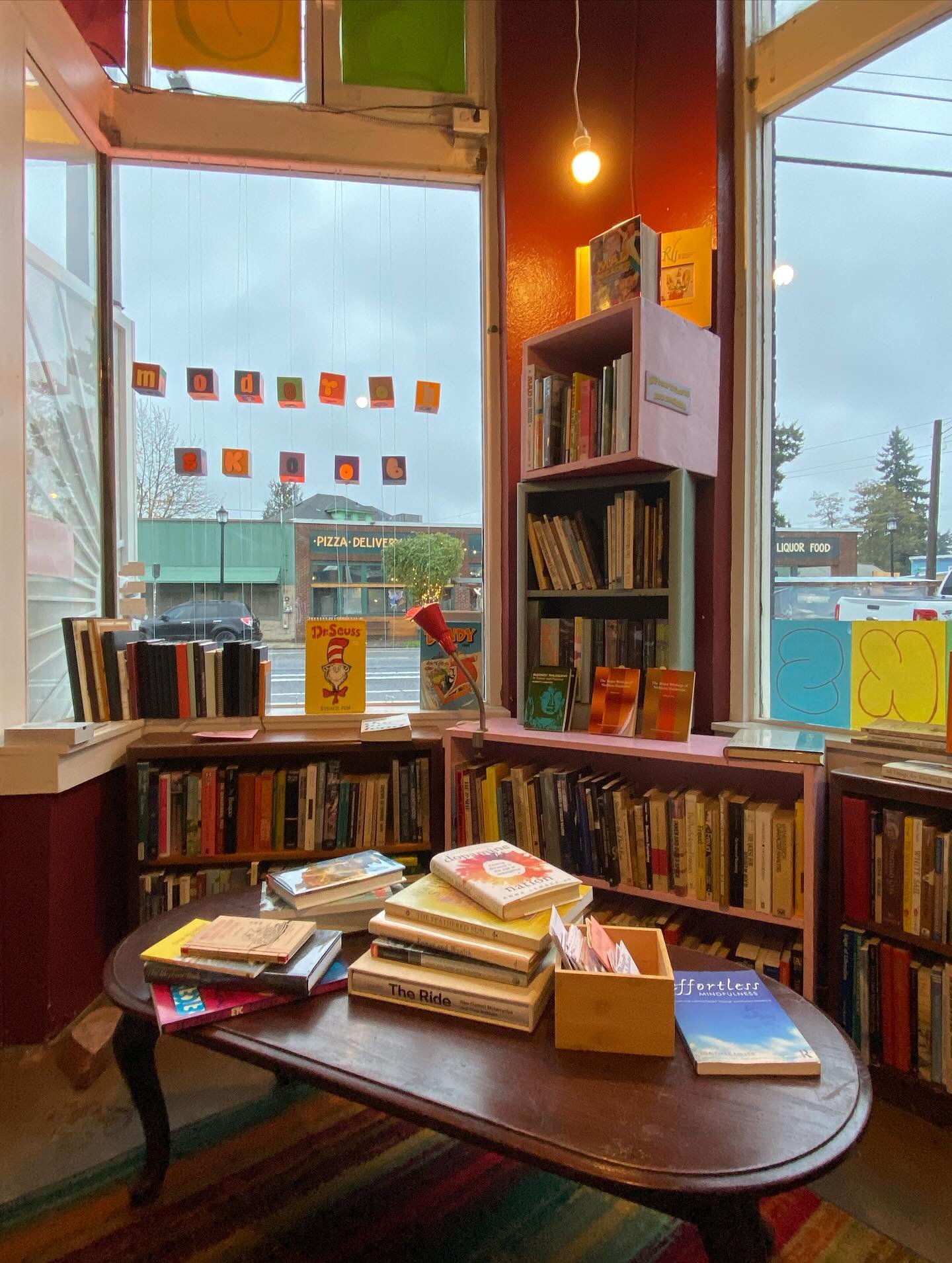 Welcome to Foster, boredom books (@boredom_books_thus)!

The old @wordvirusbooks space (at 6518 SE Foster) wasn&rsquo;t empty for very long!👏🏽 We&rsquo;re grateful to have owner, David, and his shop dog, Blueberry, overseeing such a well-curated co