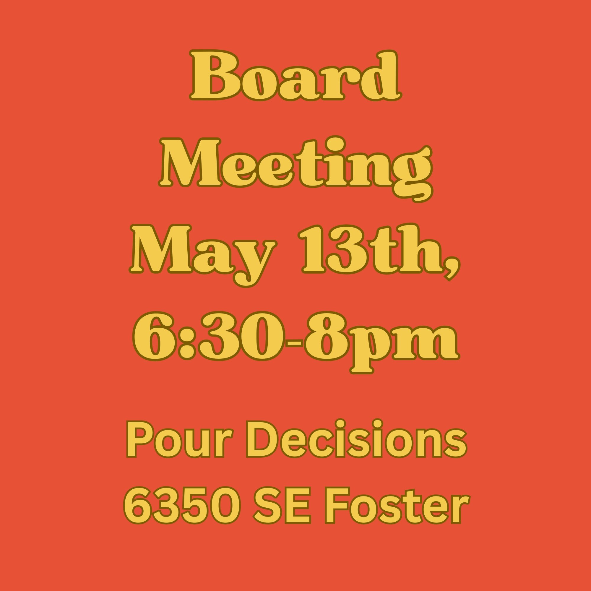 It is time! FABA peeps we gather again for our bi-monthly meeting!

Come join us for a drink and some good community catch up as we go over what FABA had been up to, is getting up to, and hearing from you about what&rsquo;s been going on on Foster an
