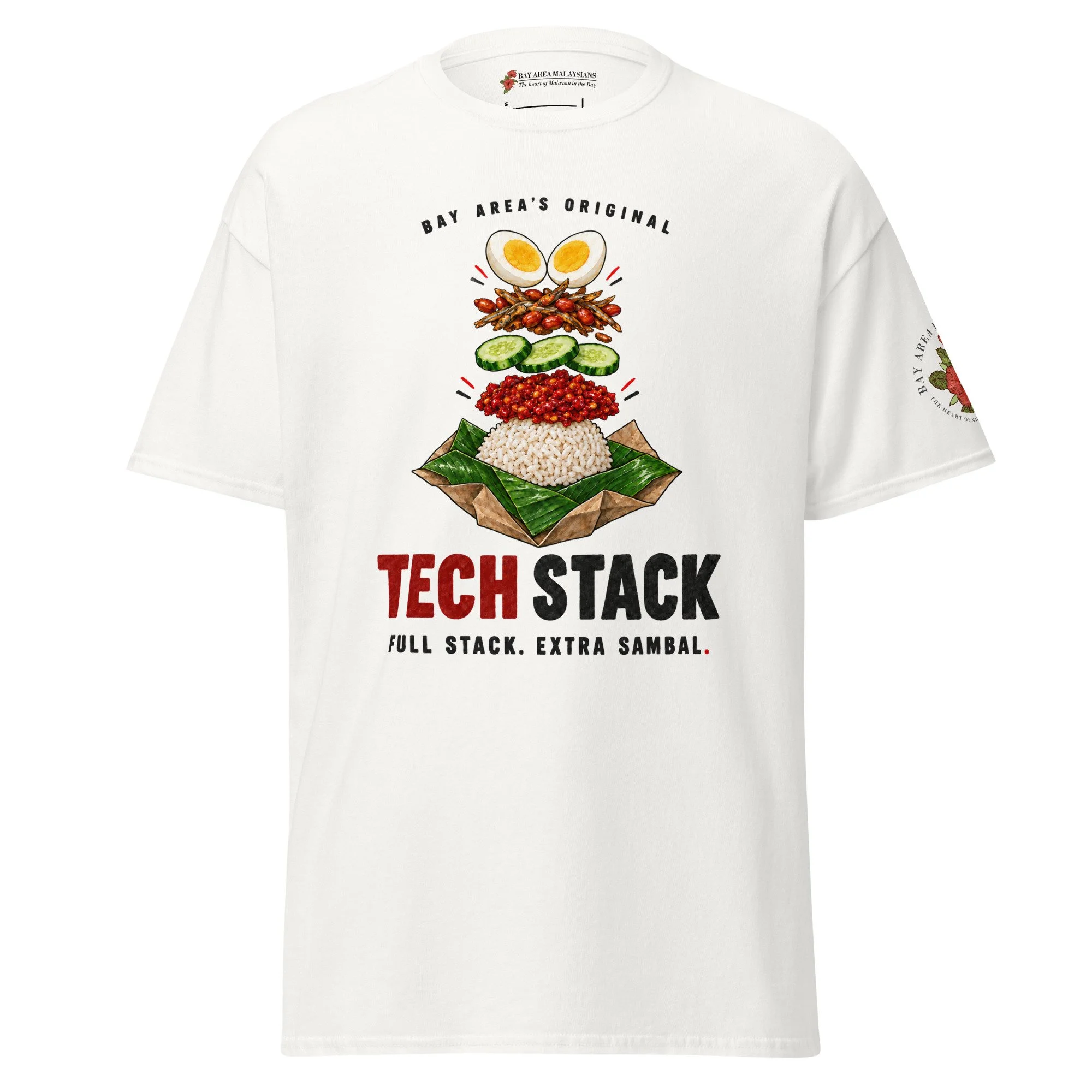 Bay Area's Original Tech Stack | Bay Area Malaysians Unisex Tee