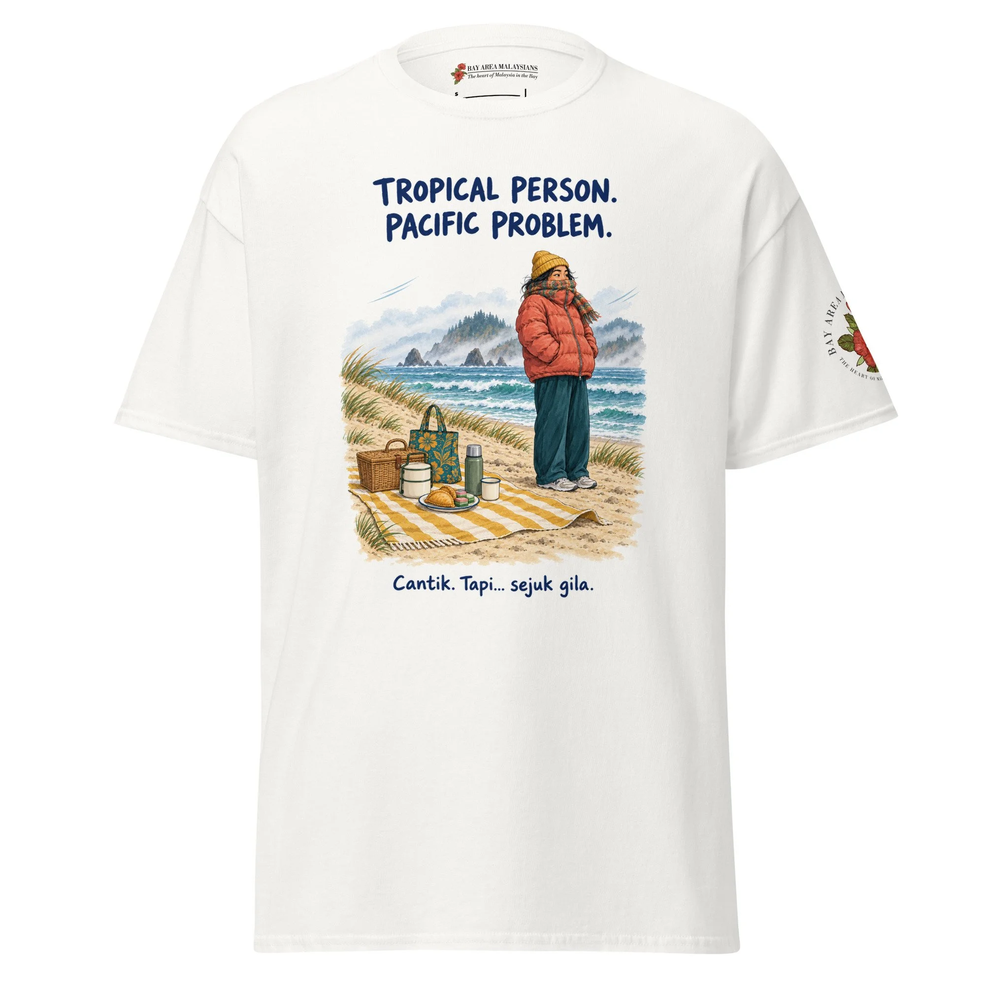 Tropical Person. Pacific Problem. | Bay Area Malaysians Unisex Tee