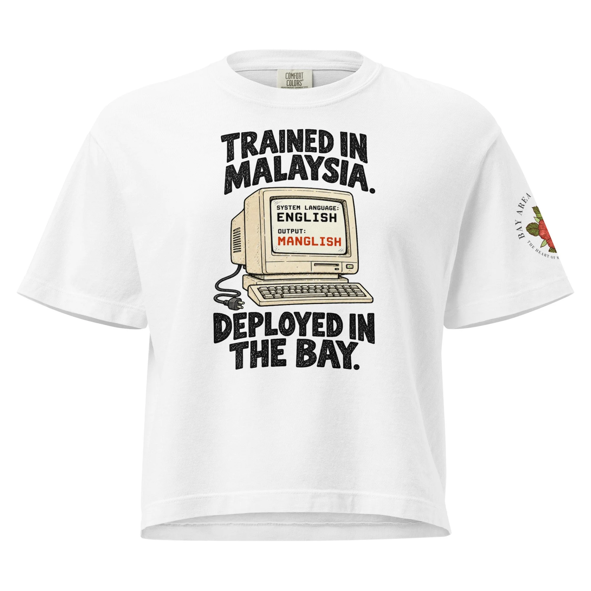 Trained in Malaysia, Deployed in the Bay | Bay Area Malaysians Boxy Tee