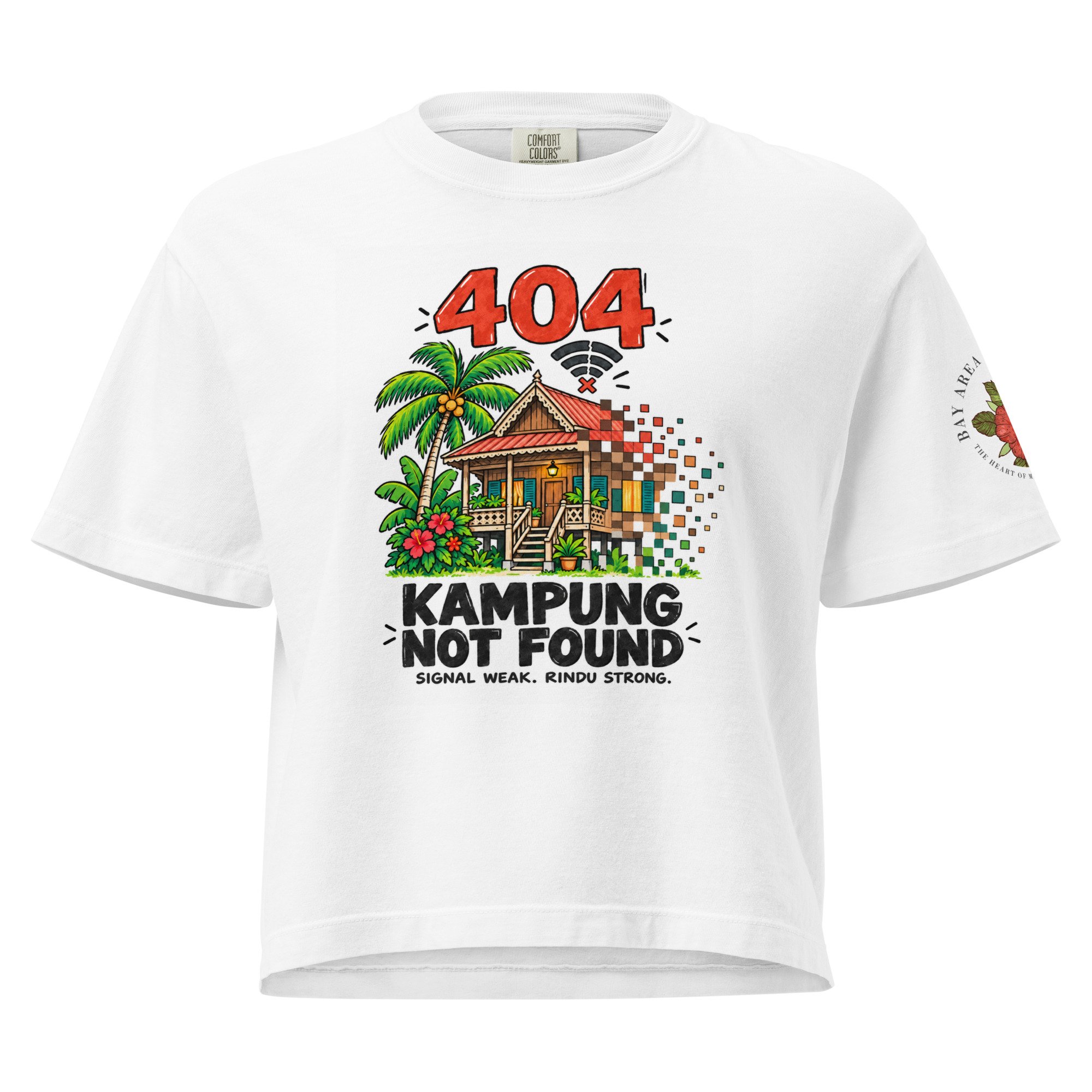404: Kampung Not Found | Bay Area Malaysians Boxy Tee