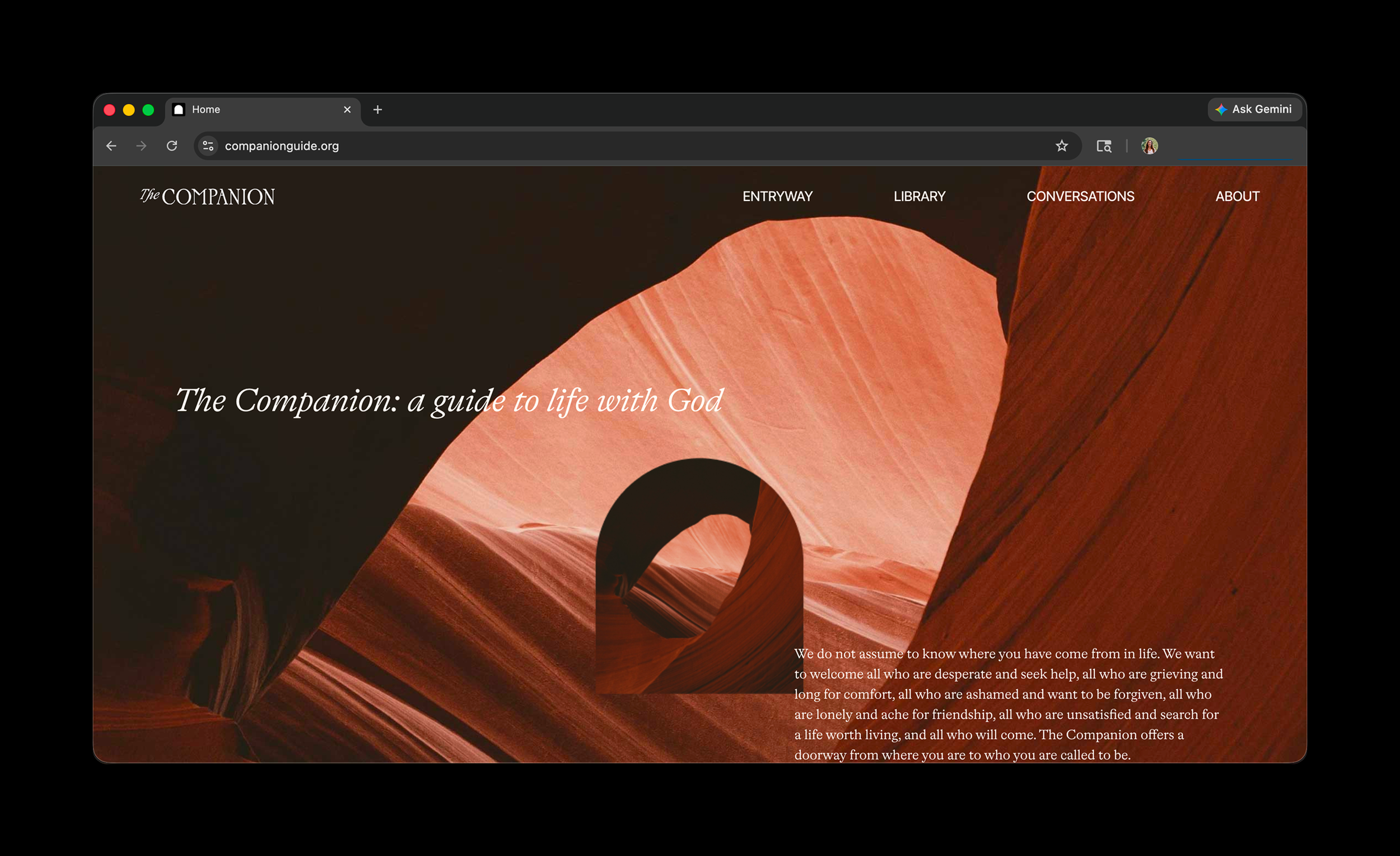 The Companion UI/UX Design
