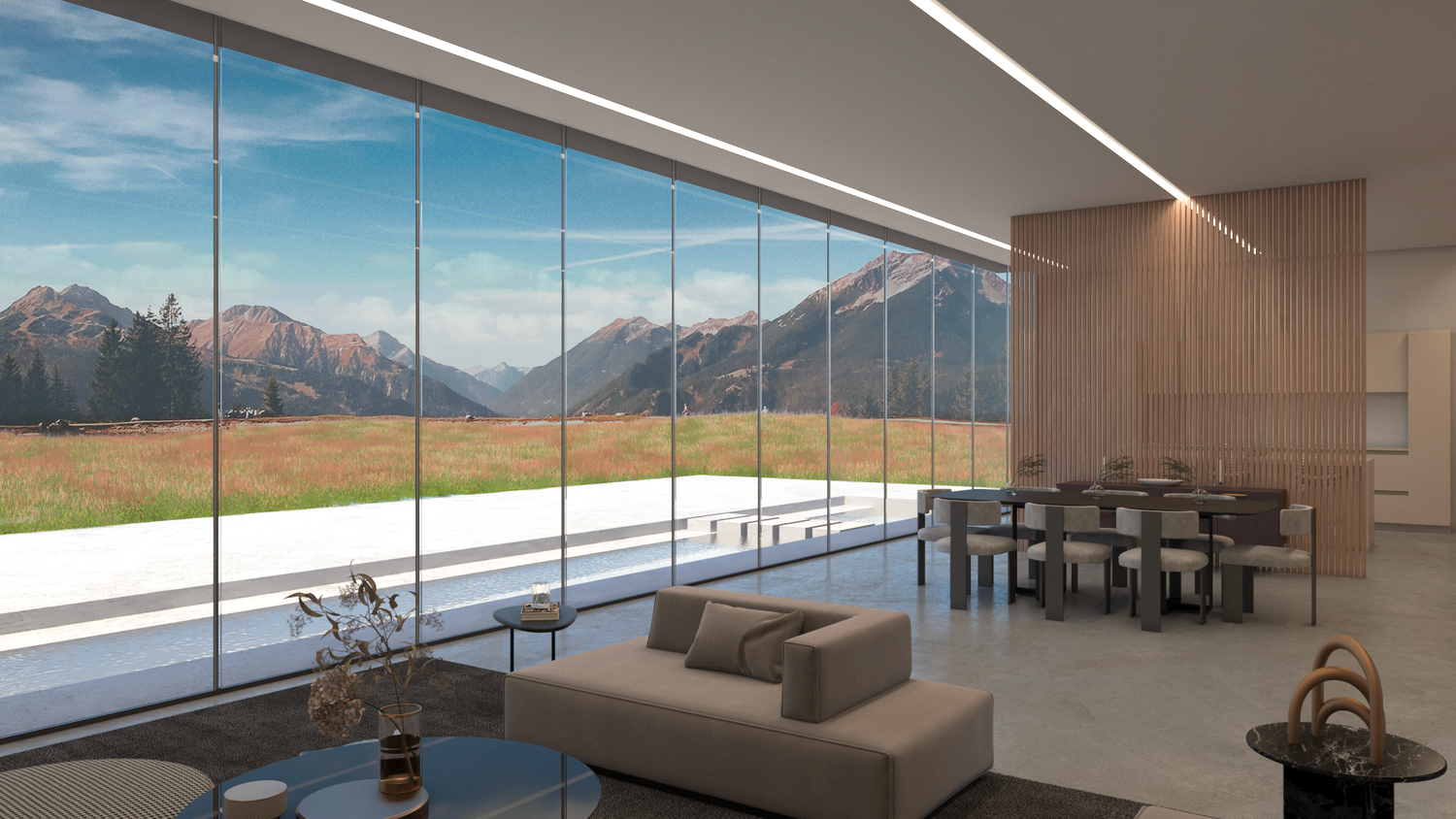Élégance Naturelle : Maison Contemporaine sur Mesure en Californie