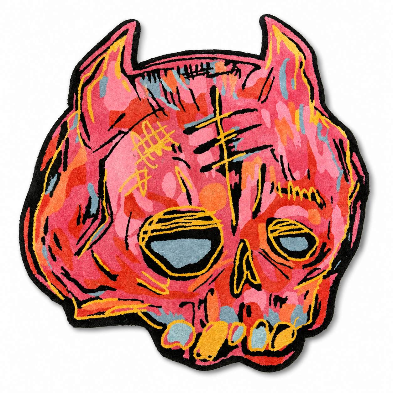 Skull Art Rug