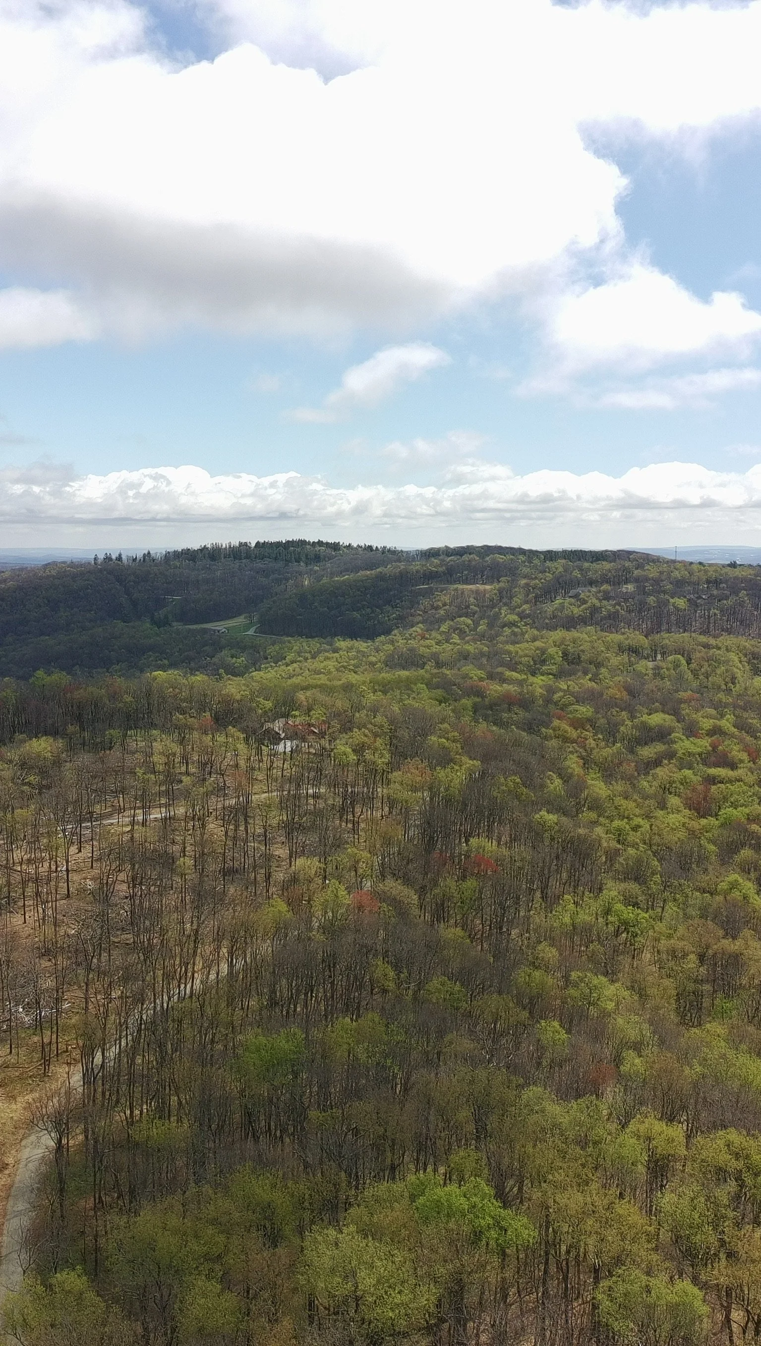 mountain top view from table rock