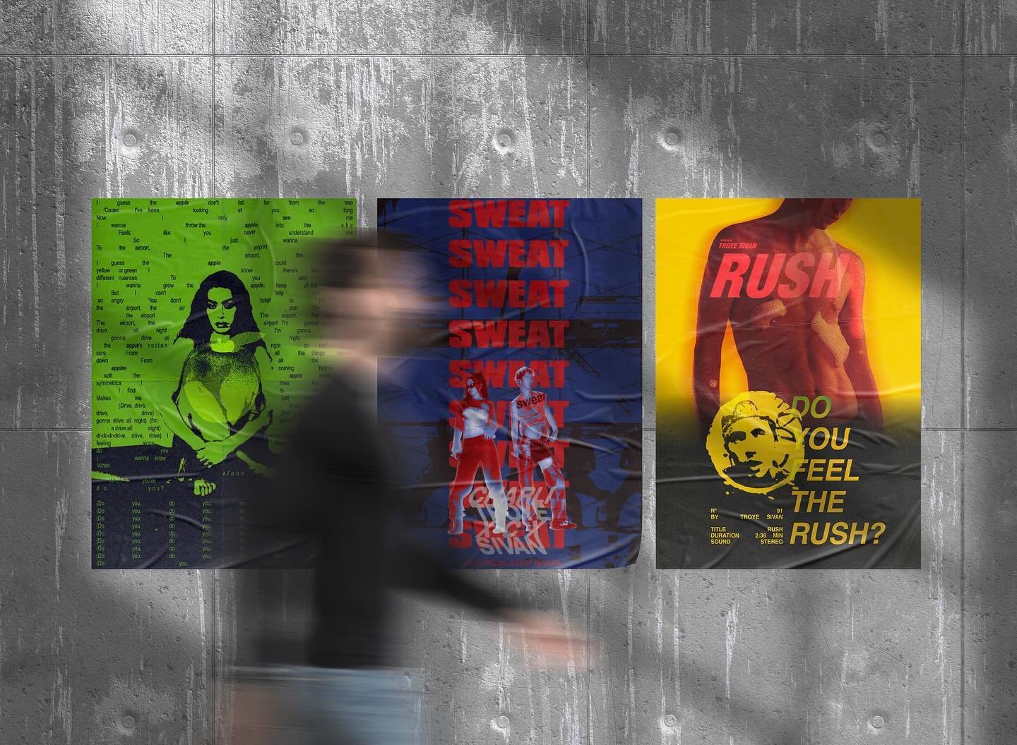 As apart of my final project for my Junior Review course at Salisbury University; I created three posters to showcase my personal design style for our upcoming Exhibition &ldquo;Flow&rdquo; in Gallery 128.

These three concert posters are influenced 