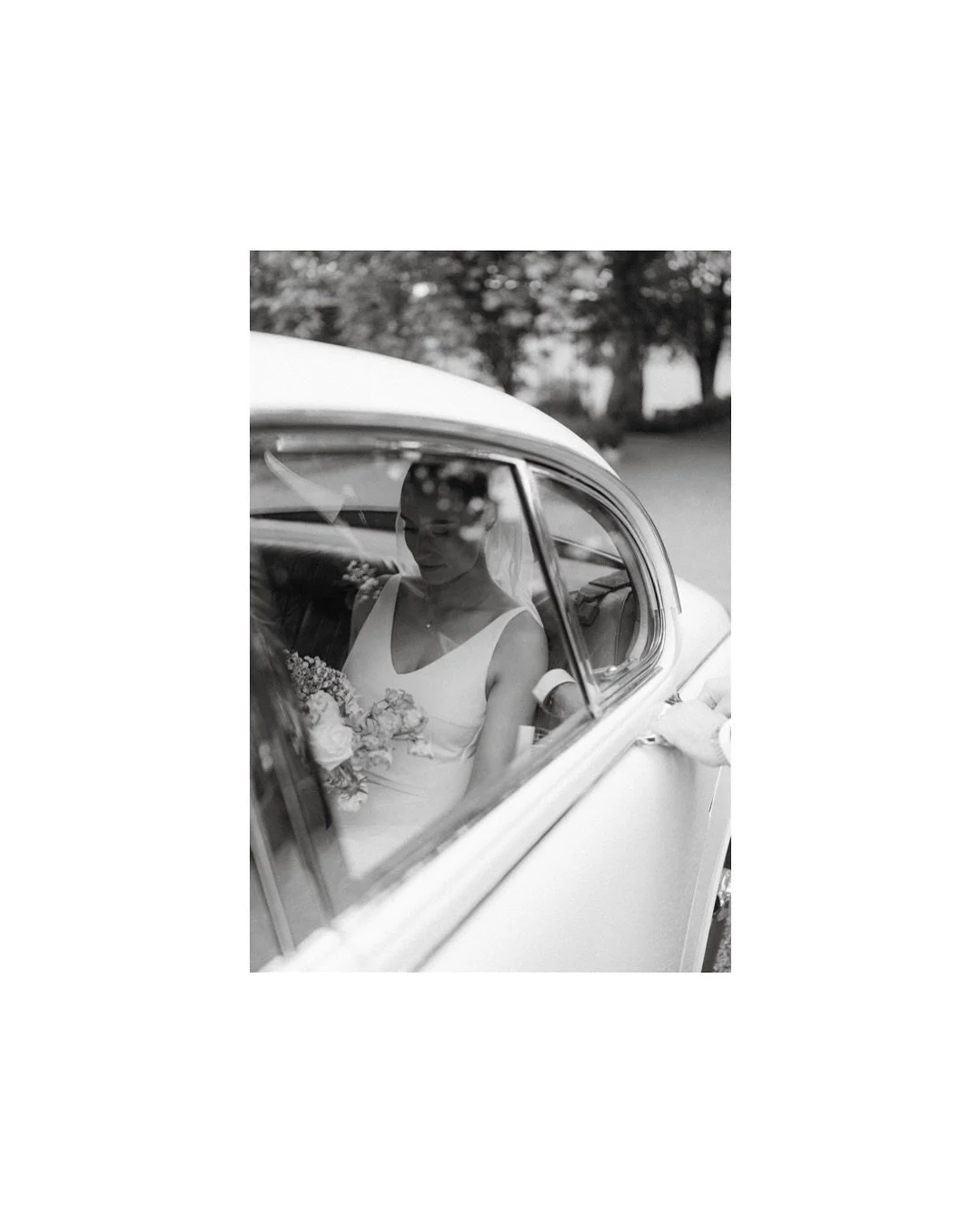 Some quiet, nostalgic memories of Kayla sitting in her car, taking a moment to calm her nerves before stepping out, ready to get married. A mix of hesitation and excitement, then the steady determination to walk towards her future. Small moments like