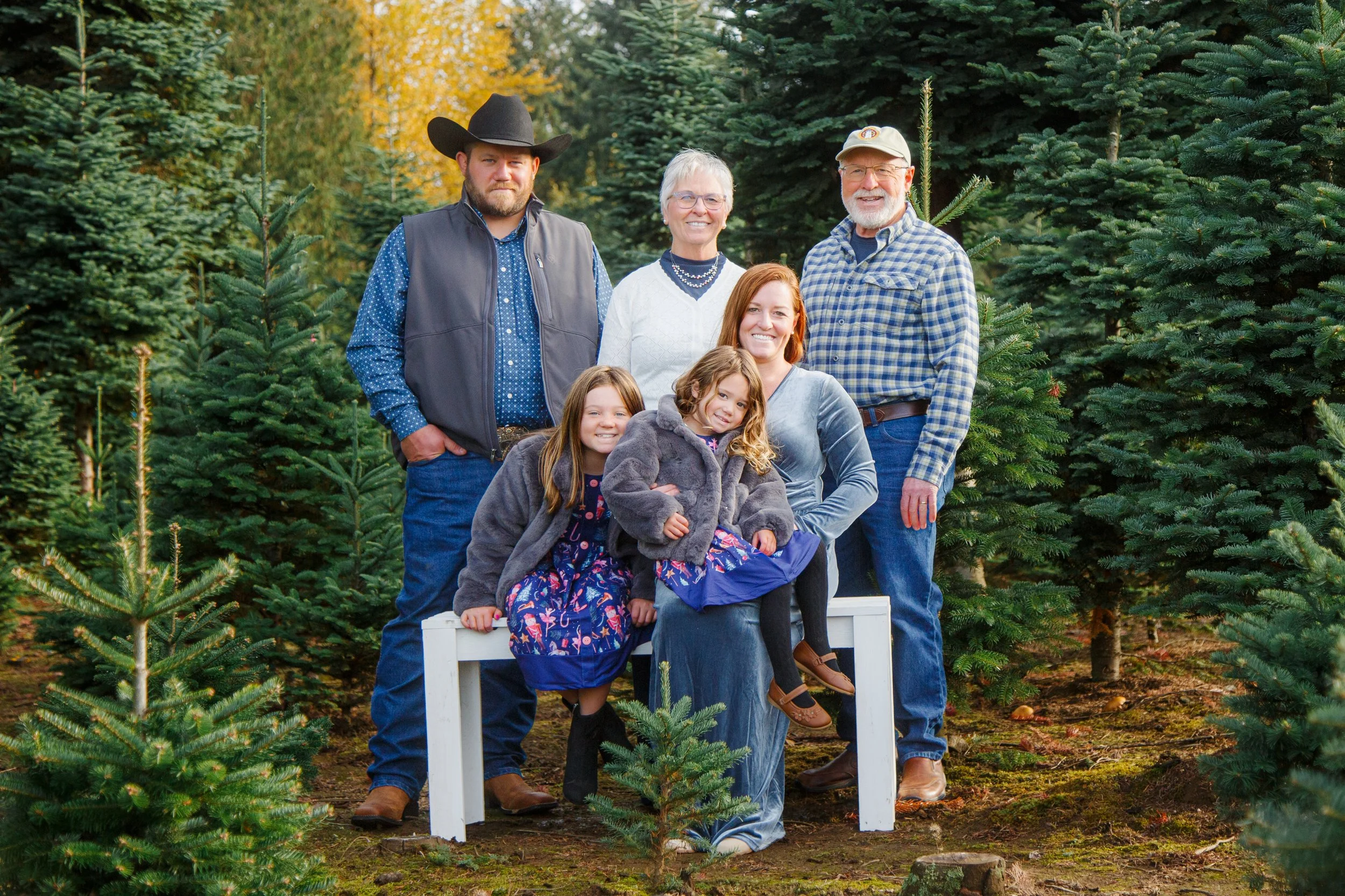 Christmas Tree Family