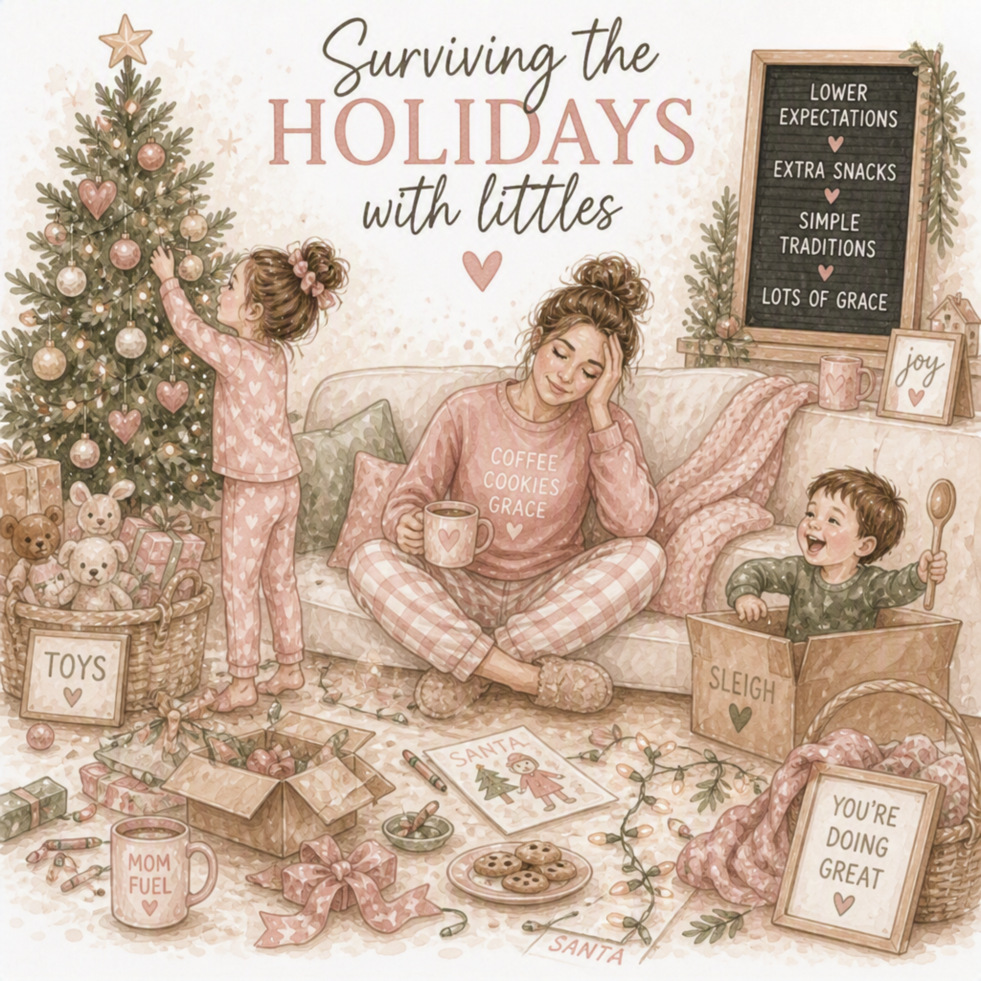 Surviving The Holidays with Littles