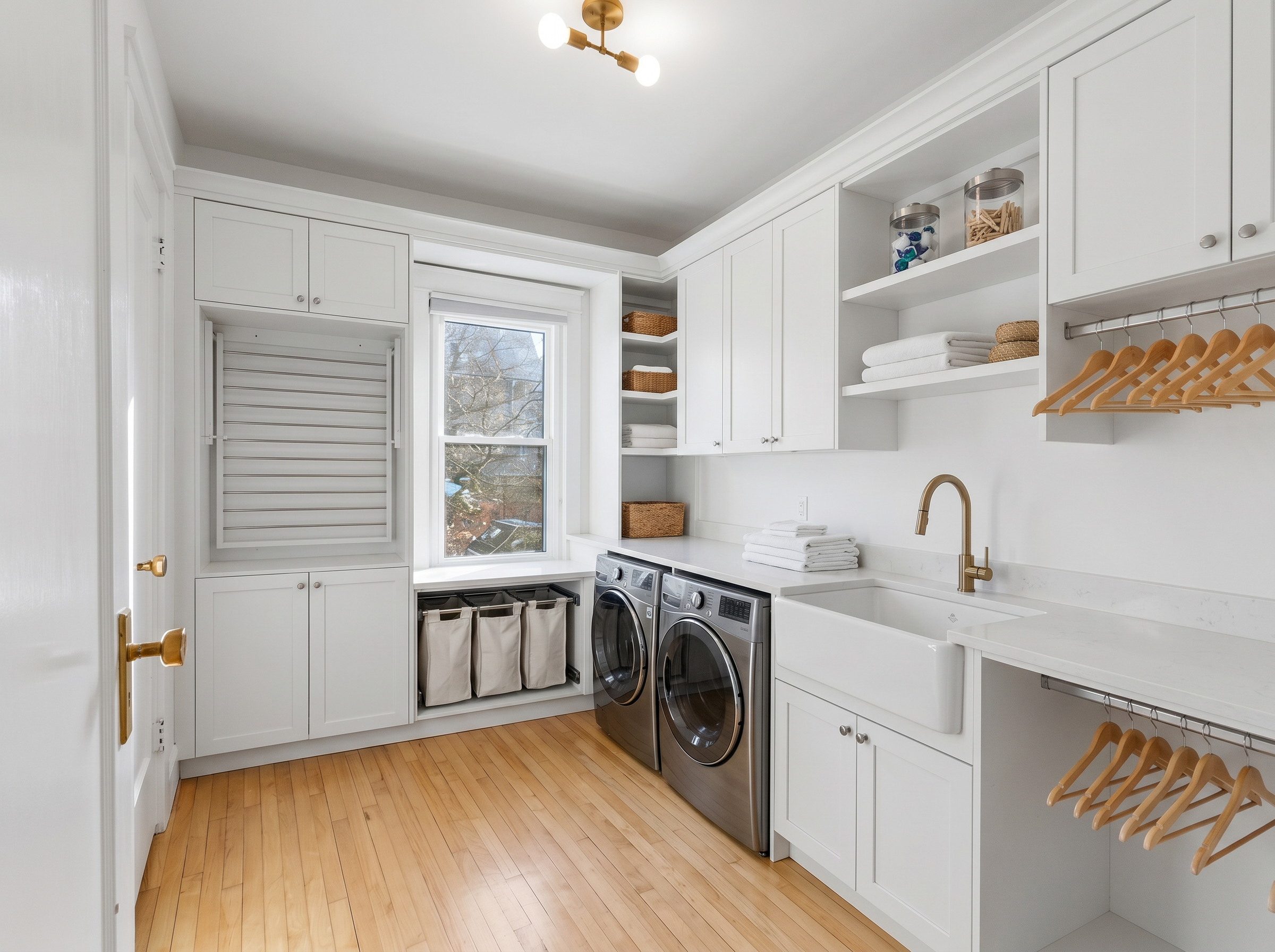Virtual staging main floor bedroom to laundry room.png