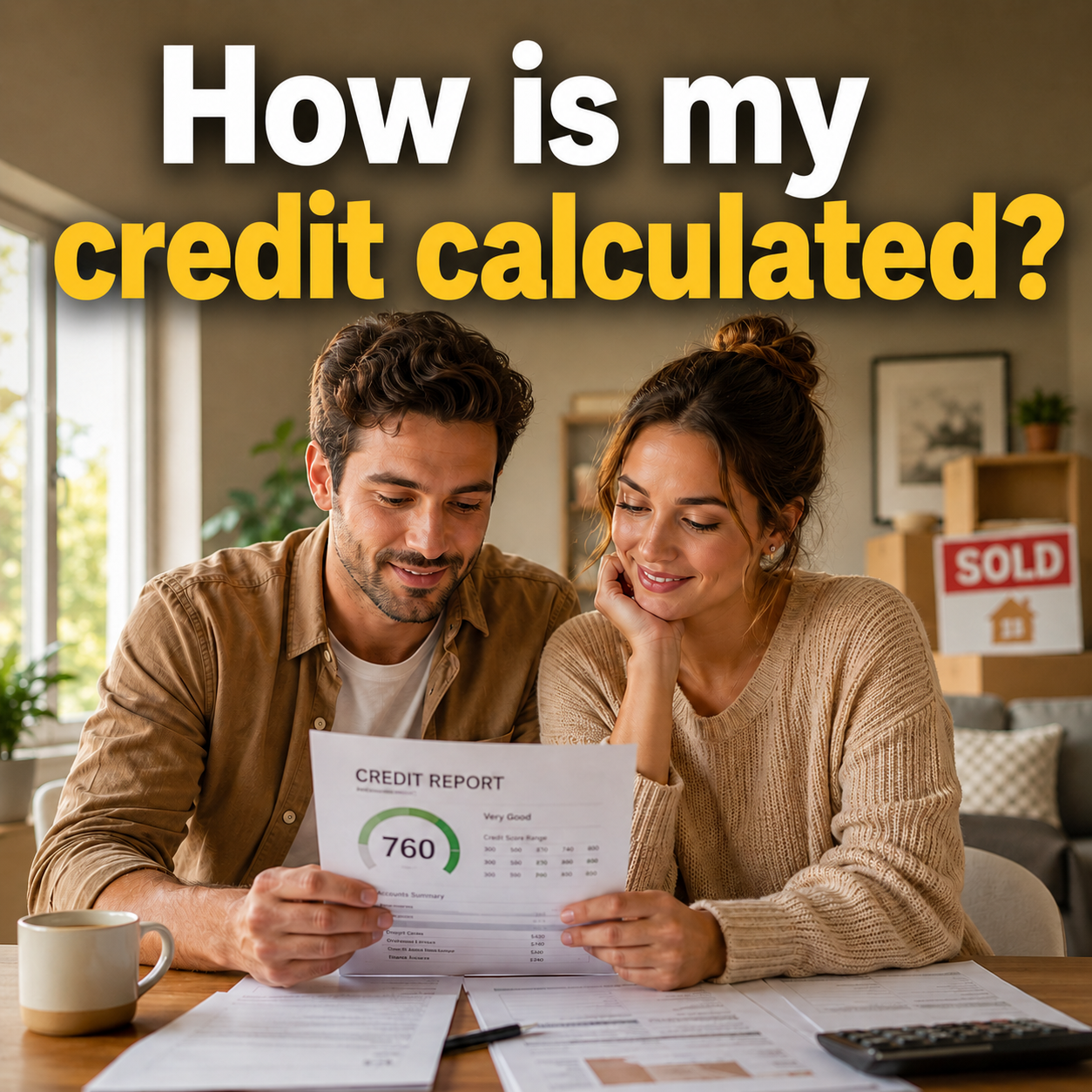 Interested in how your Credit Score is calculated?