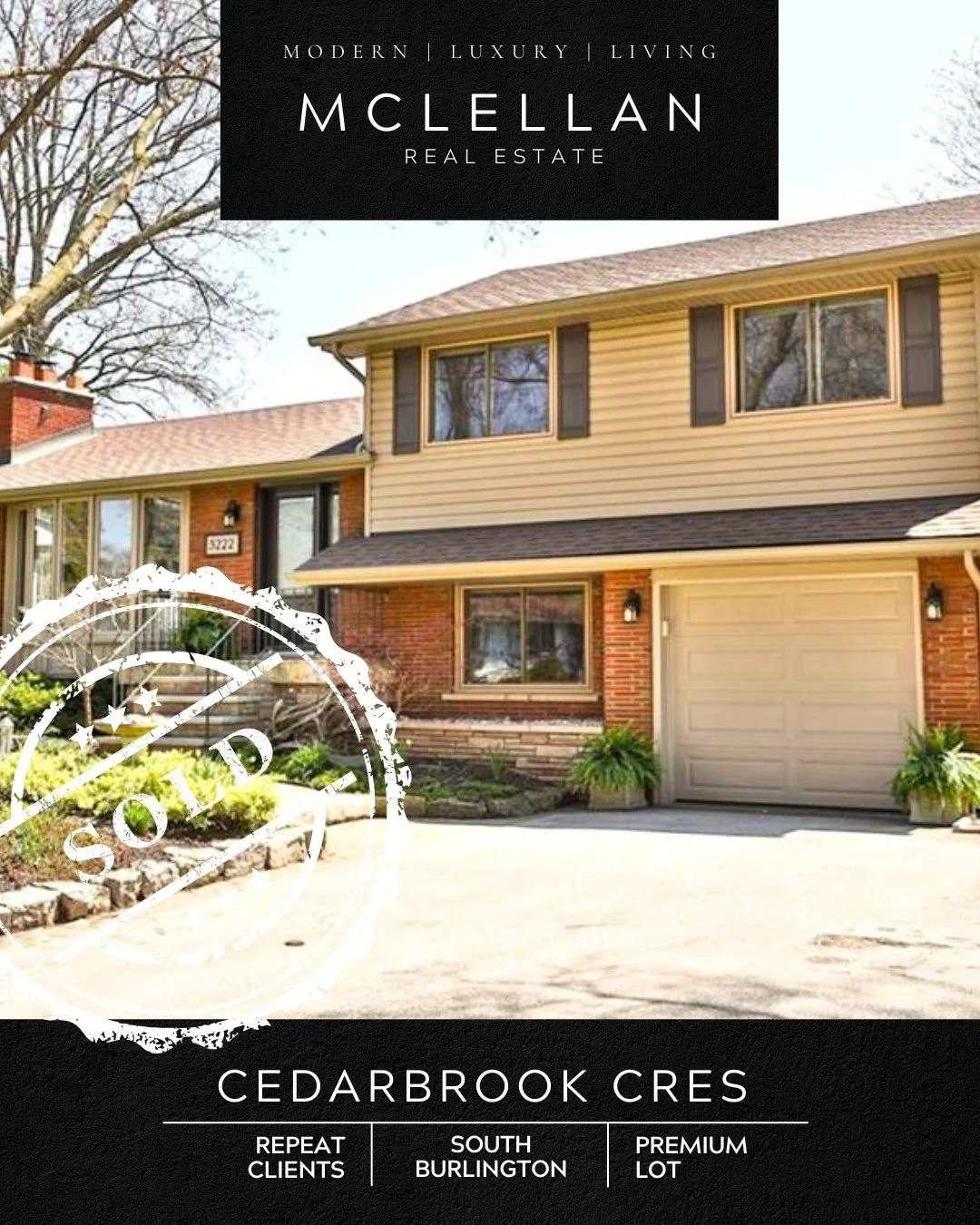 Premium big deep lot in South Burlington Elizabeth Gardens buy and sell real estate Ontario