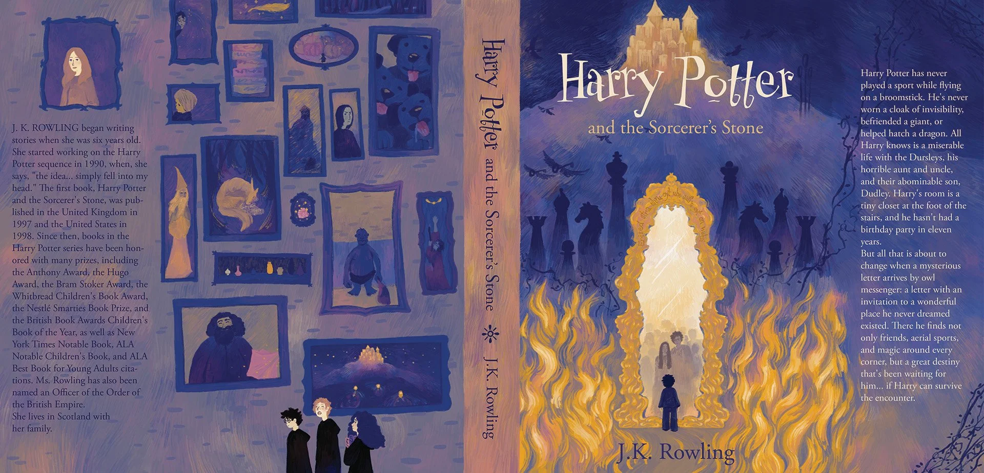 Harry Potter and the Sorcerer's Stone Mock Cover Design