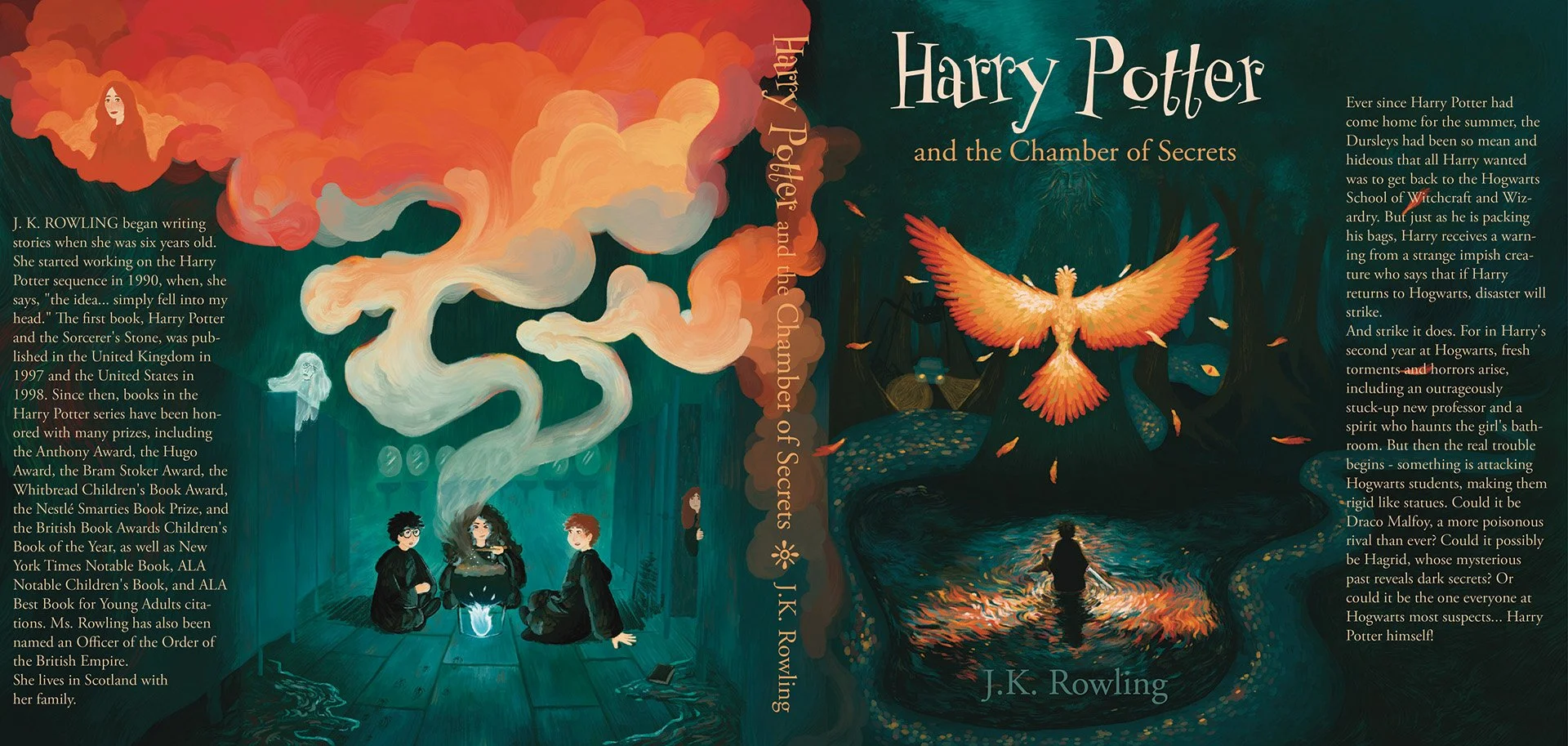 Harry Potter and the Chamber of Secrets Mock Cover Design
