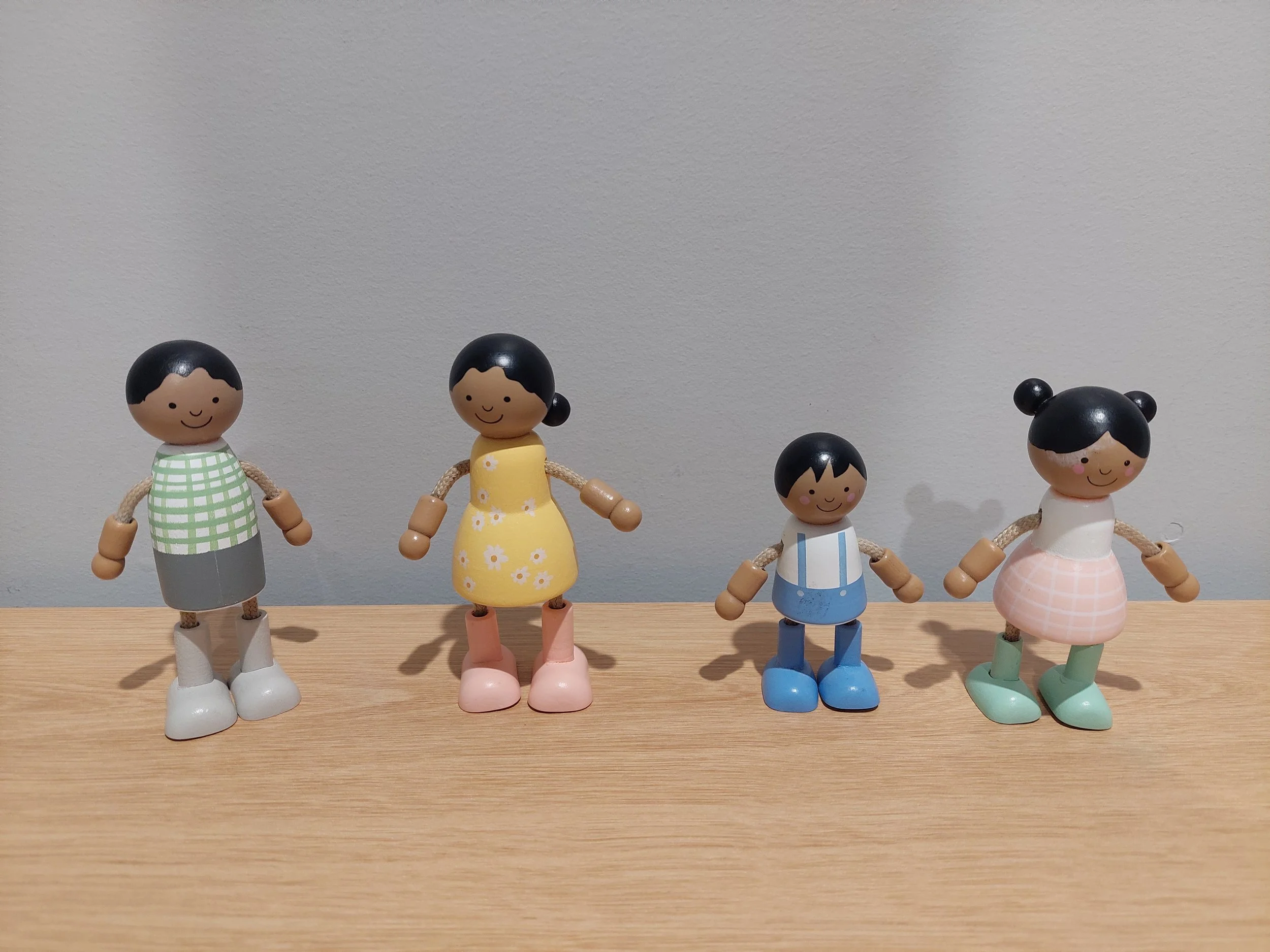 Wooden Toy Dolls