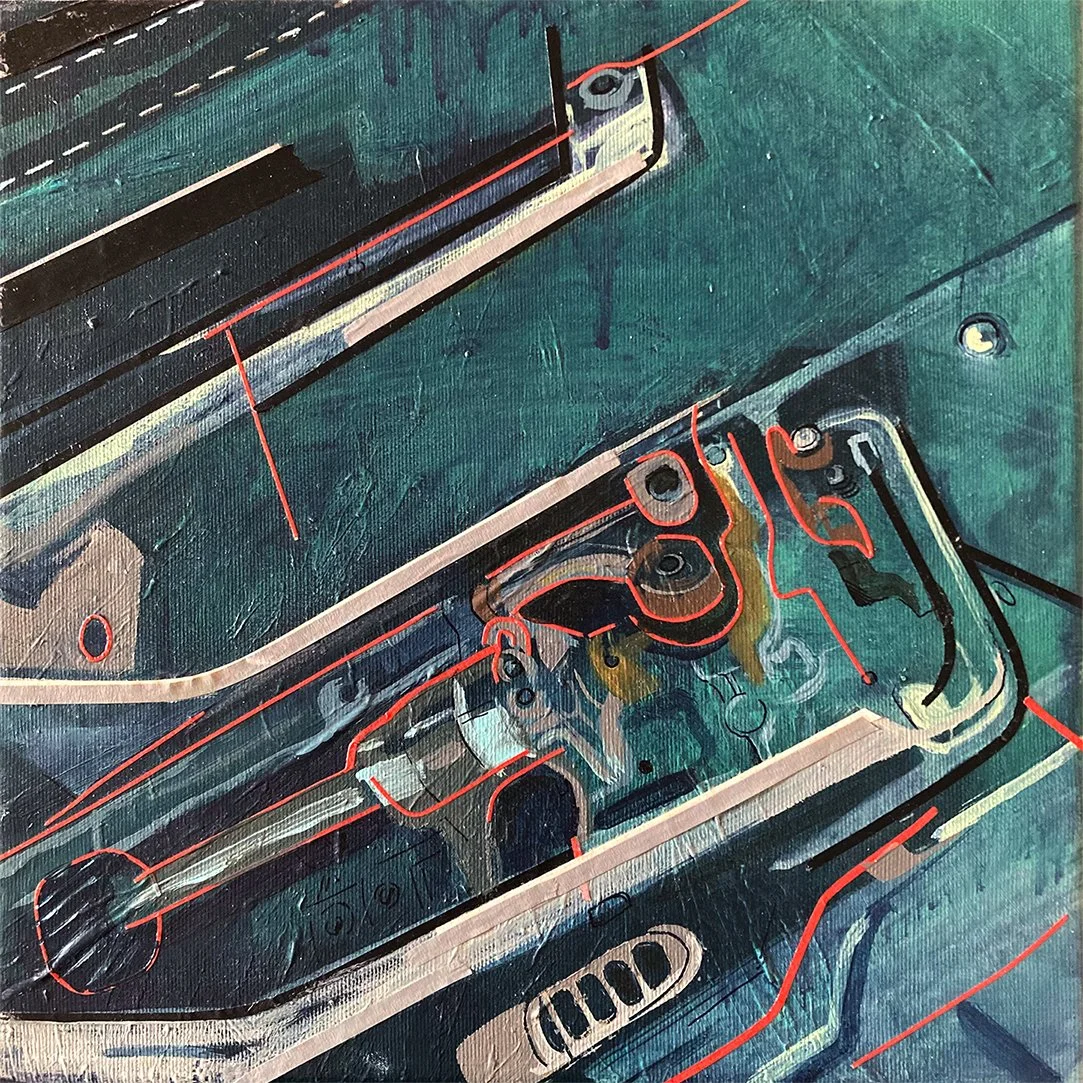 acrylic on canvas, 2017.