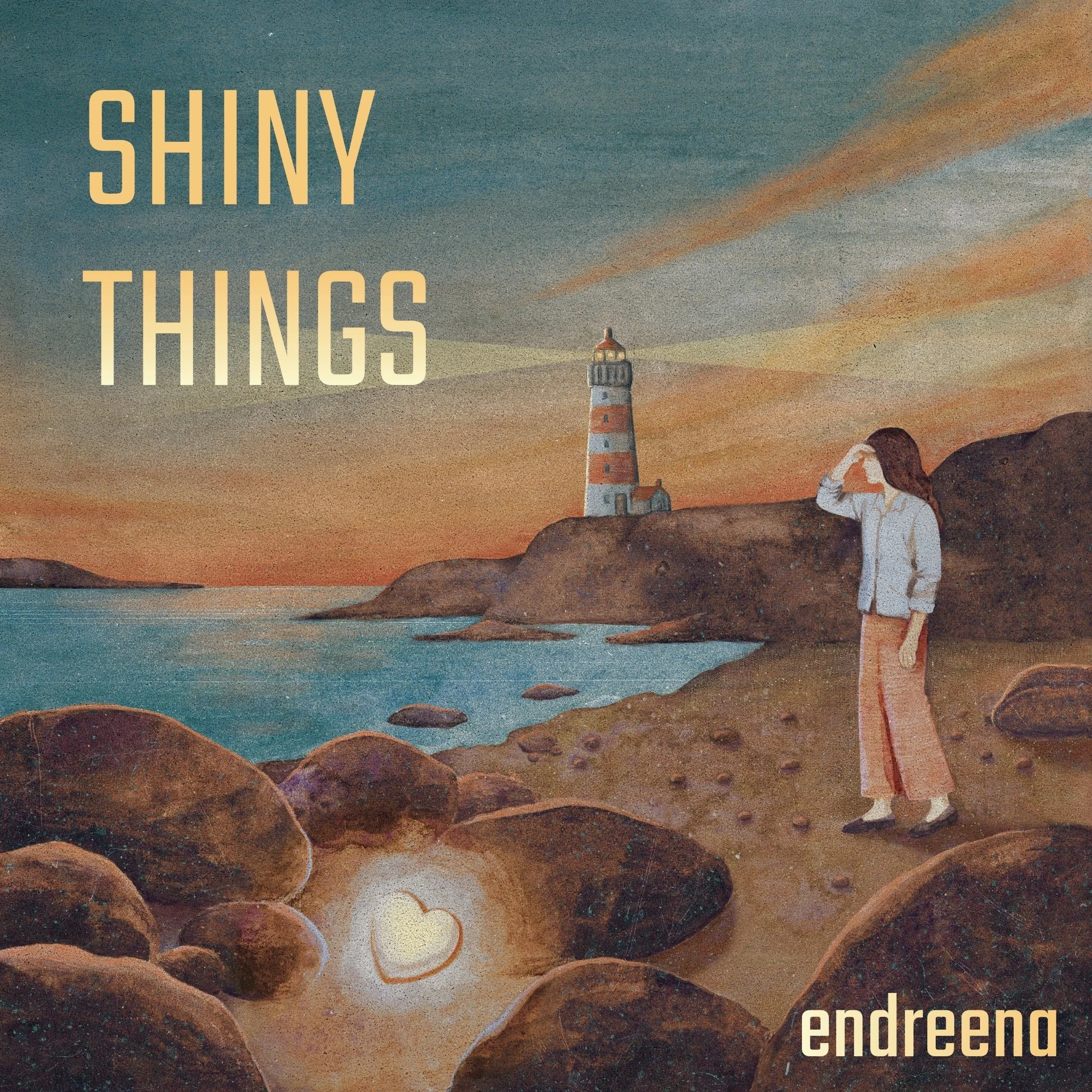 “Shiny Things” - album cover design, front cover.
