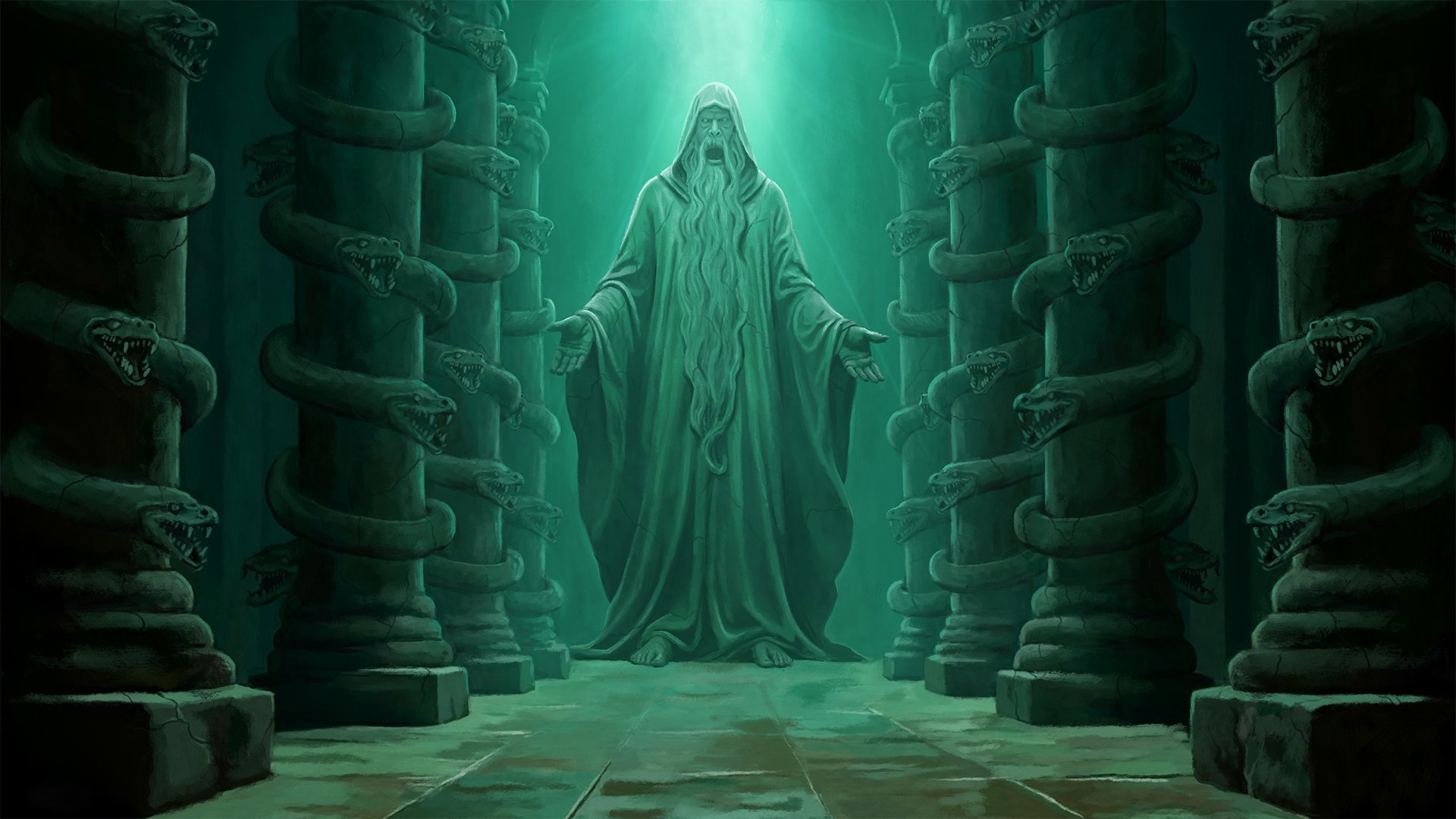 This illustration is a fan-made art based on existing Harry Potter books. Created for portfolio purposes only.