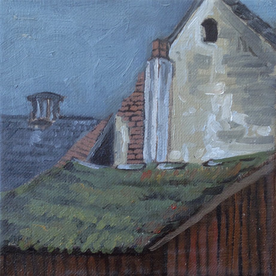 oil on canvas, 15x15cm, 2016.