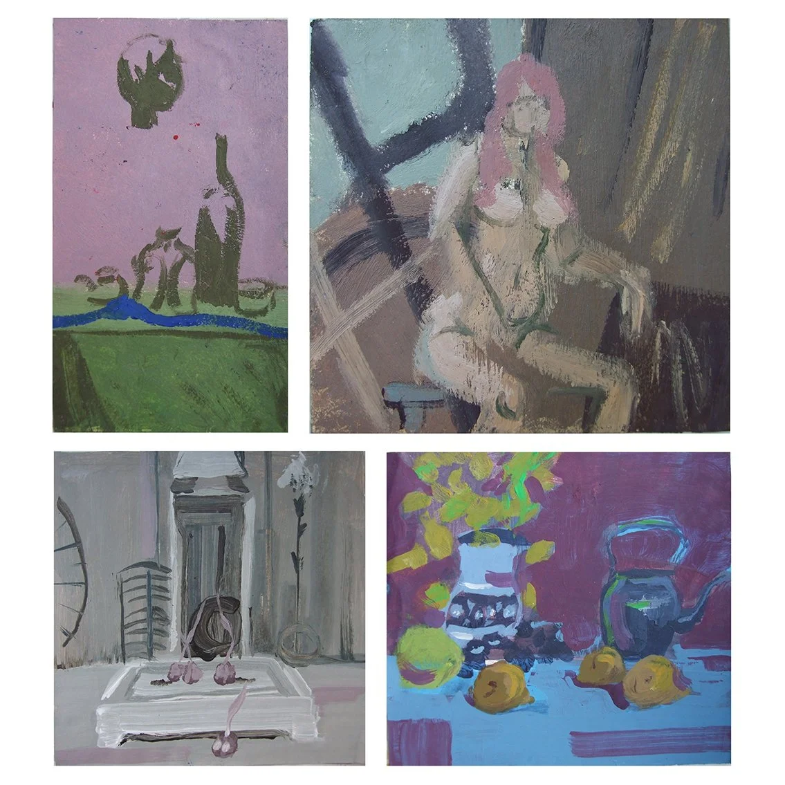 Oil sketches