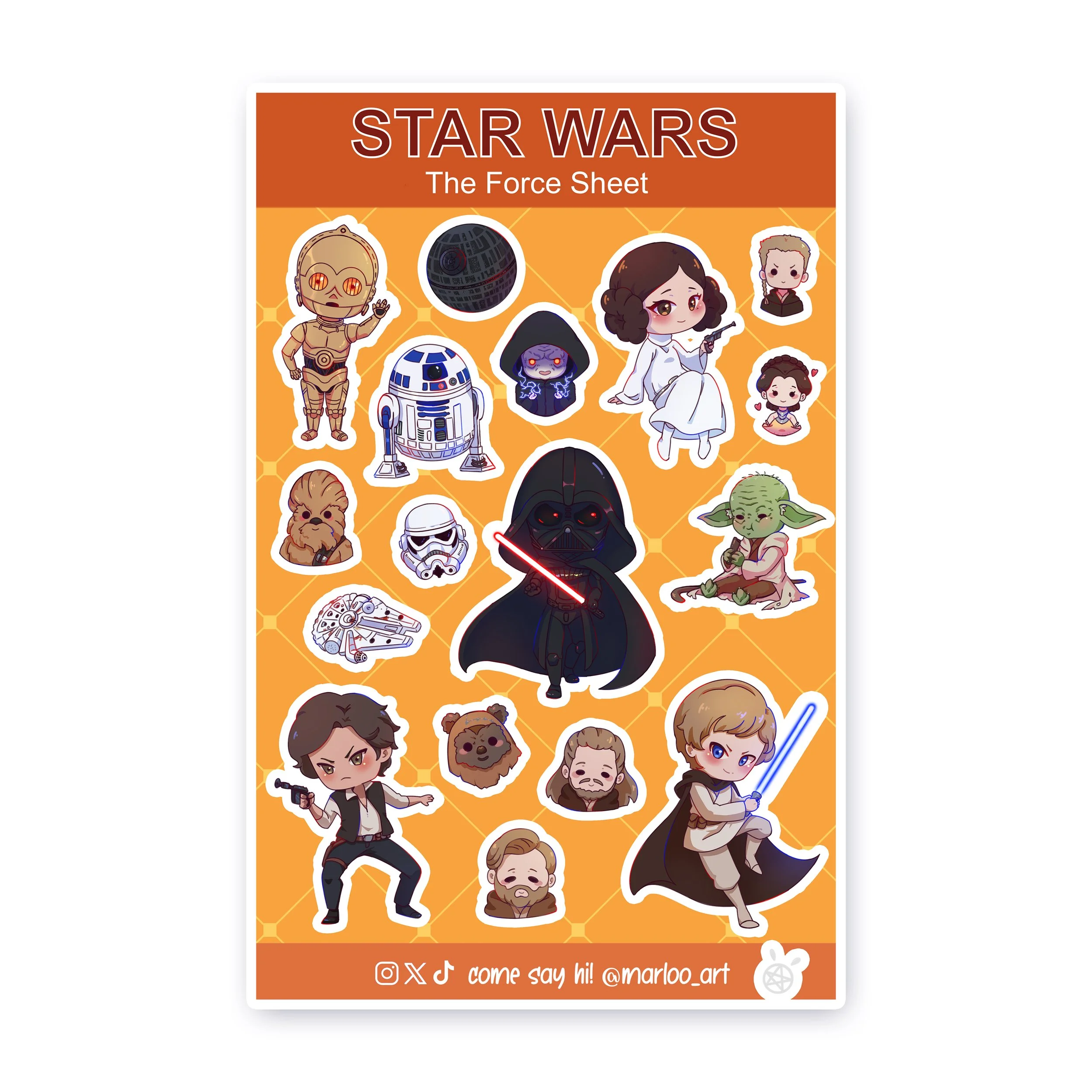 Star Wars - Sticker Sheet