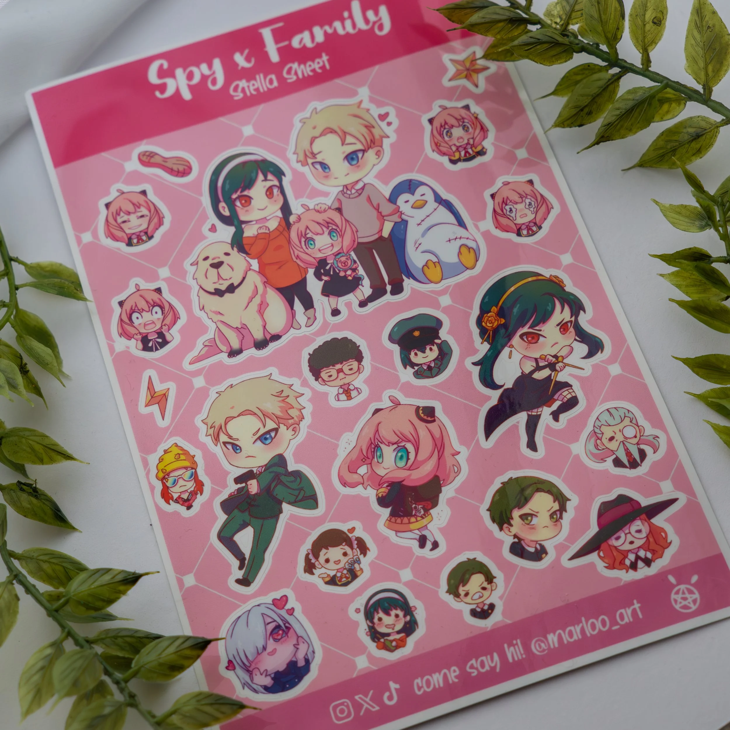 Spy x Family - Sticker Sheet