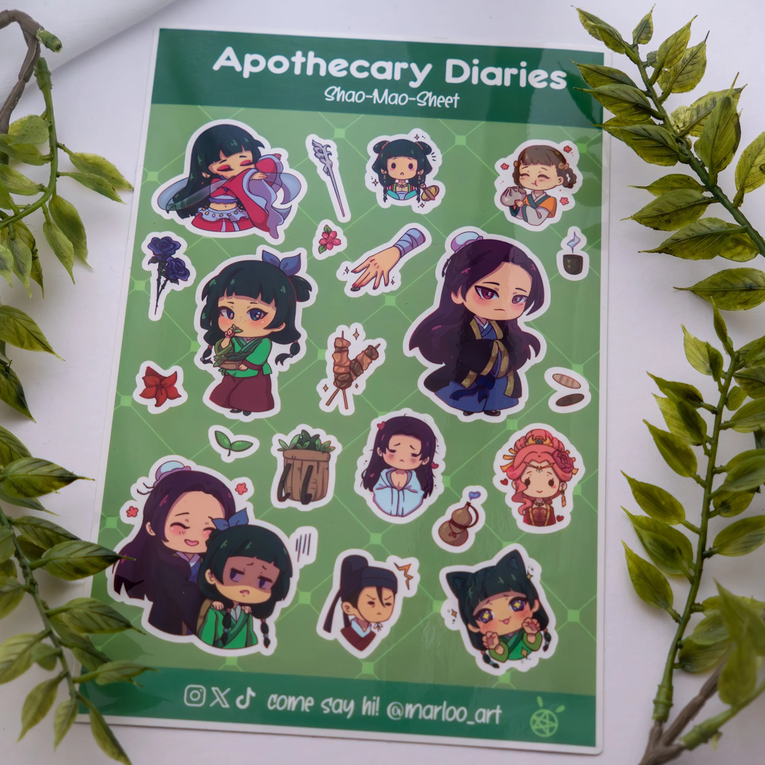Apothecary Diaries - Sticker Sheet