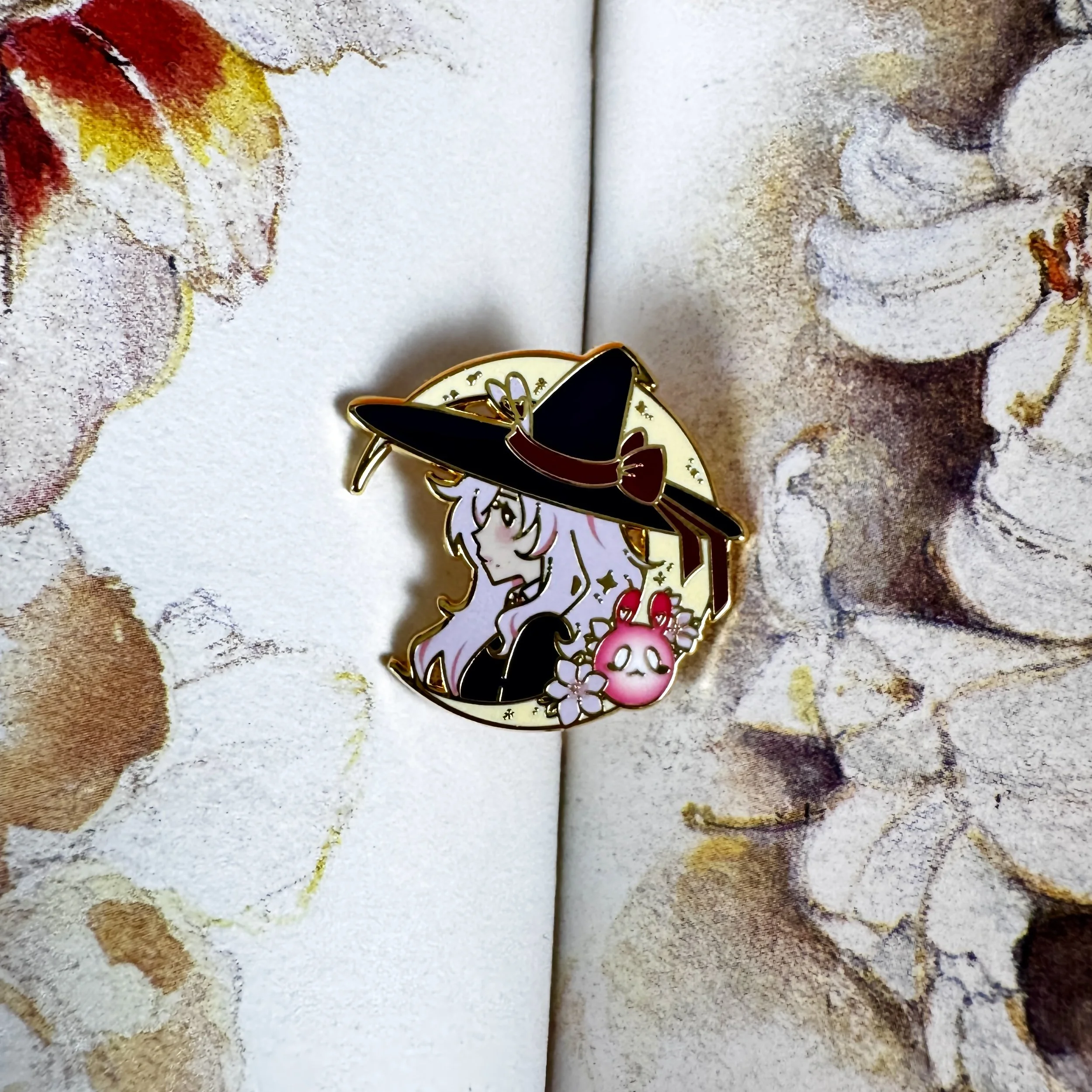 Moon Witch - Enamel Pin
