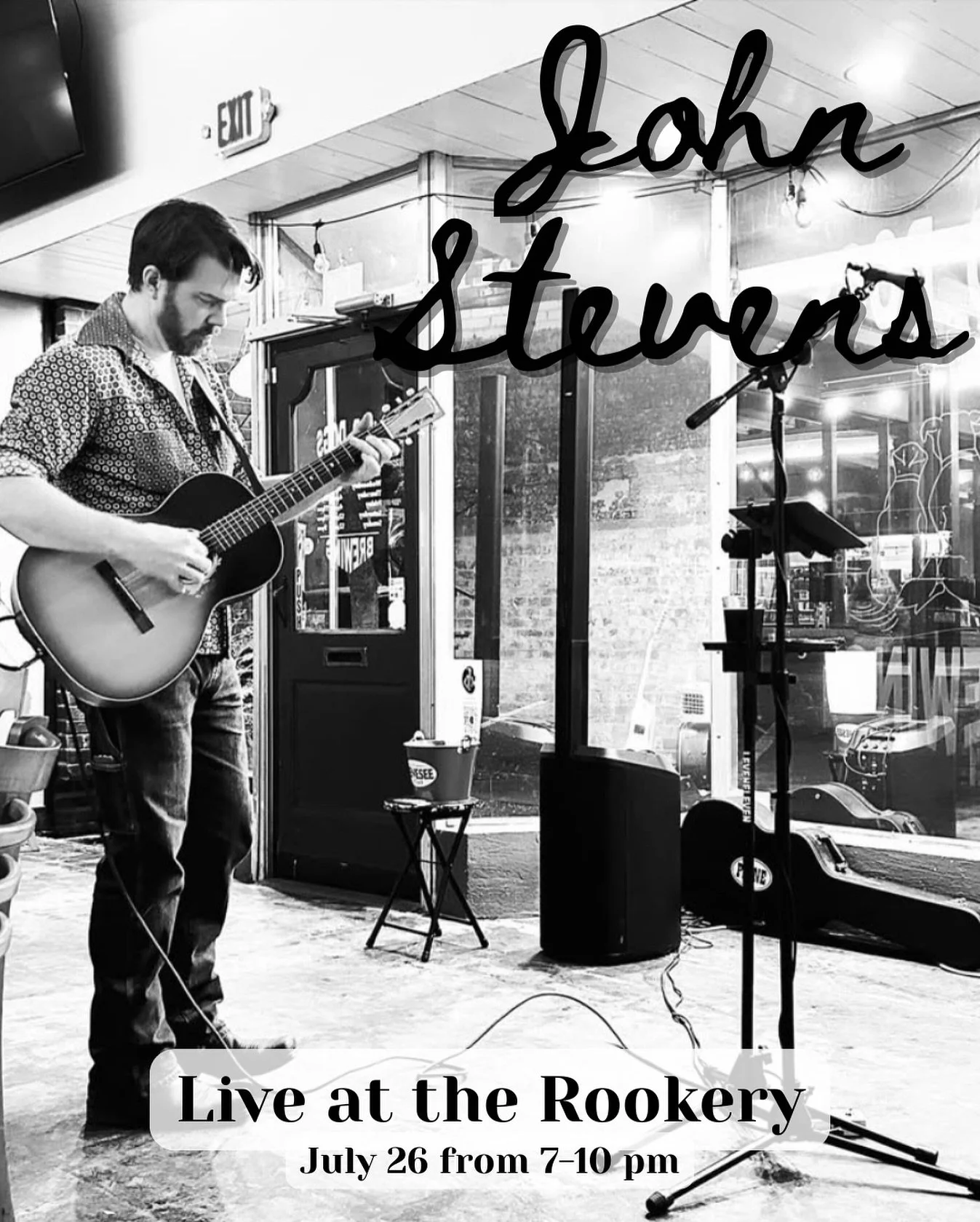 Keep the party rolling all weekend with us and @sentimentaljohnny_stevens !! He&rsquo;s performing this Saturday from 7-10 pm! 

Between movie on the lawn, Last Friday, John Steven&rsquo;s, Thousand Ways Band, Yoga, and Karaoke this weekend, we&rsquo