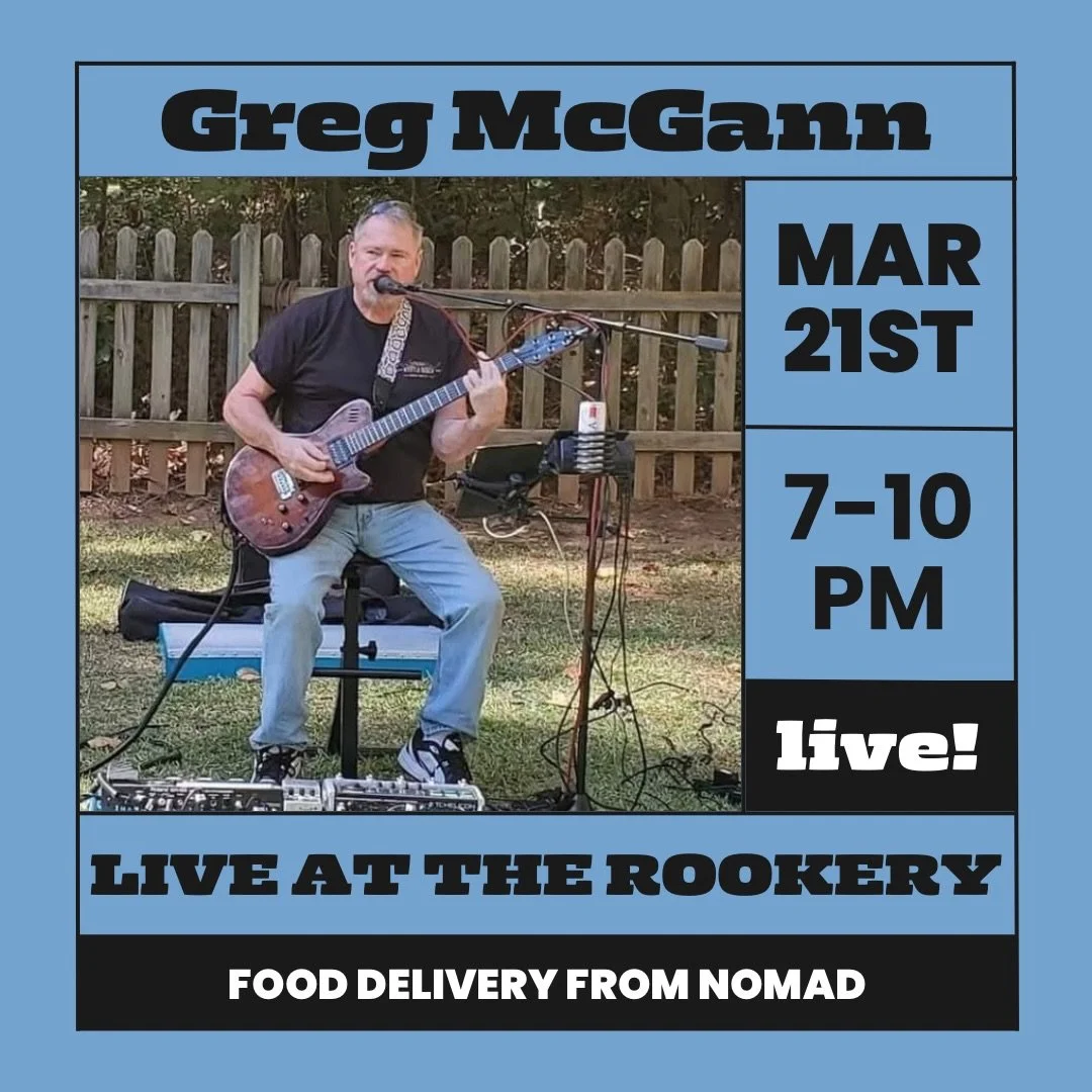 After a full day out and about in Hillsborough&mdash;shopping the vintage market, strolling the streets, and soaking it all in&mdash;keep the good vibes going with live music from Greg McGann from 7&ndash;10 🎶✨ The perfect way to close out a perfect