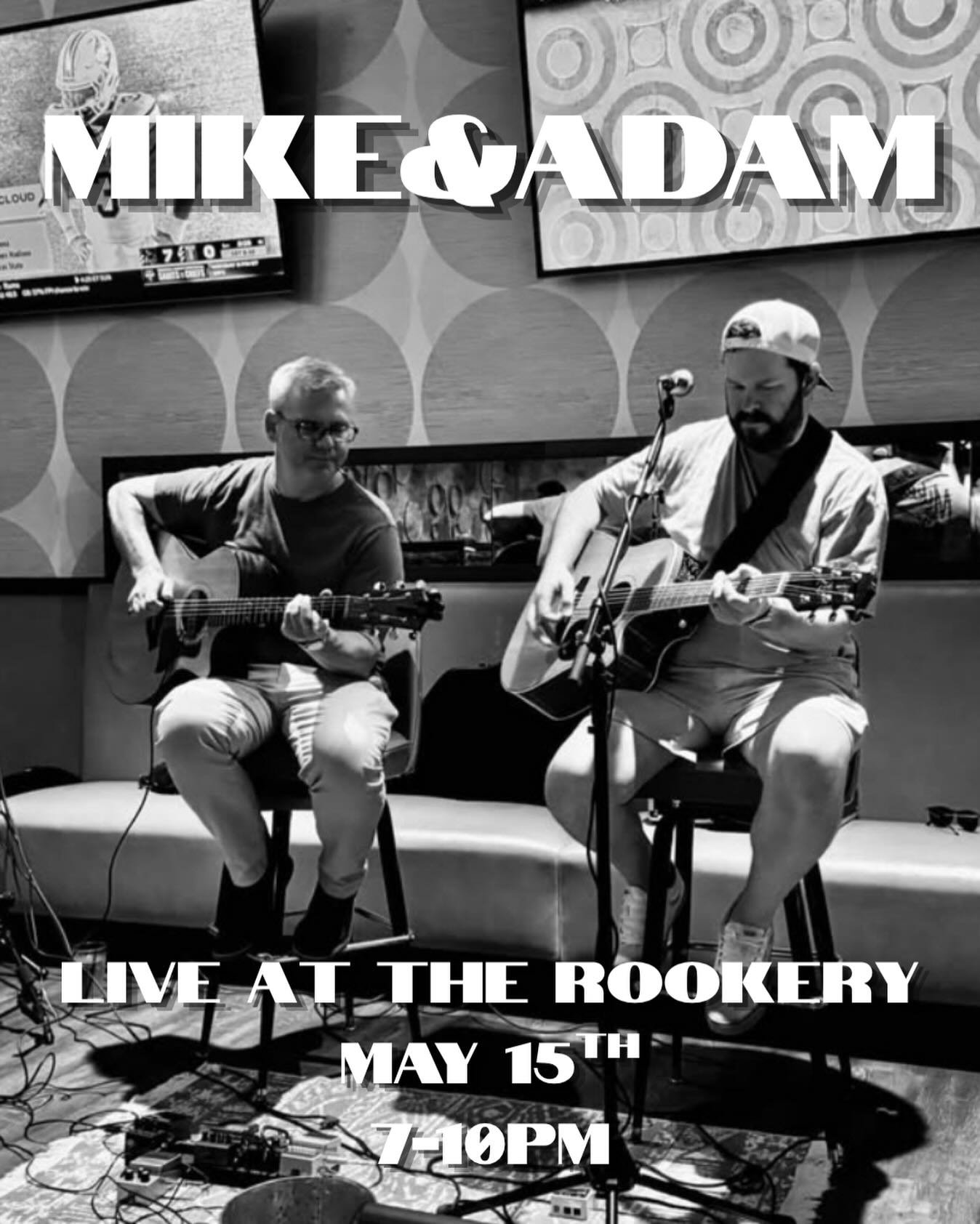 Don&rsquo;t miss Mike + Adam this Friday from 7-10pm! 

#therookeryhillsborough #mikeandadam #livemusic #hillsboroughnc