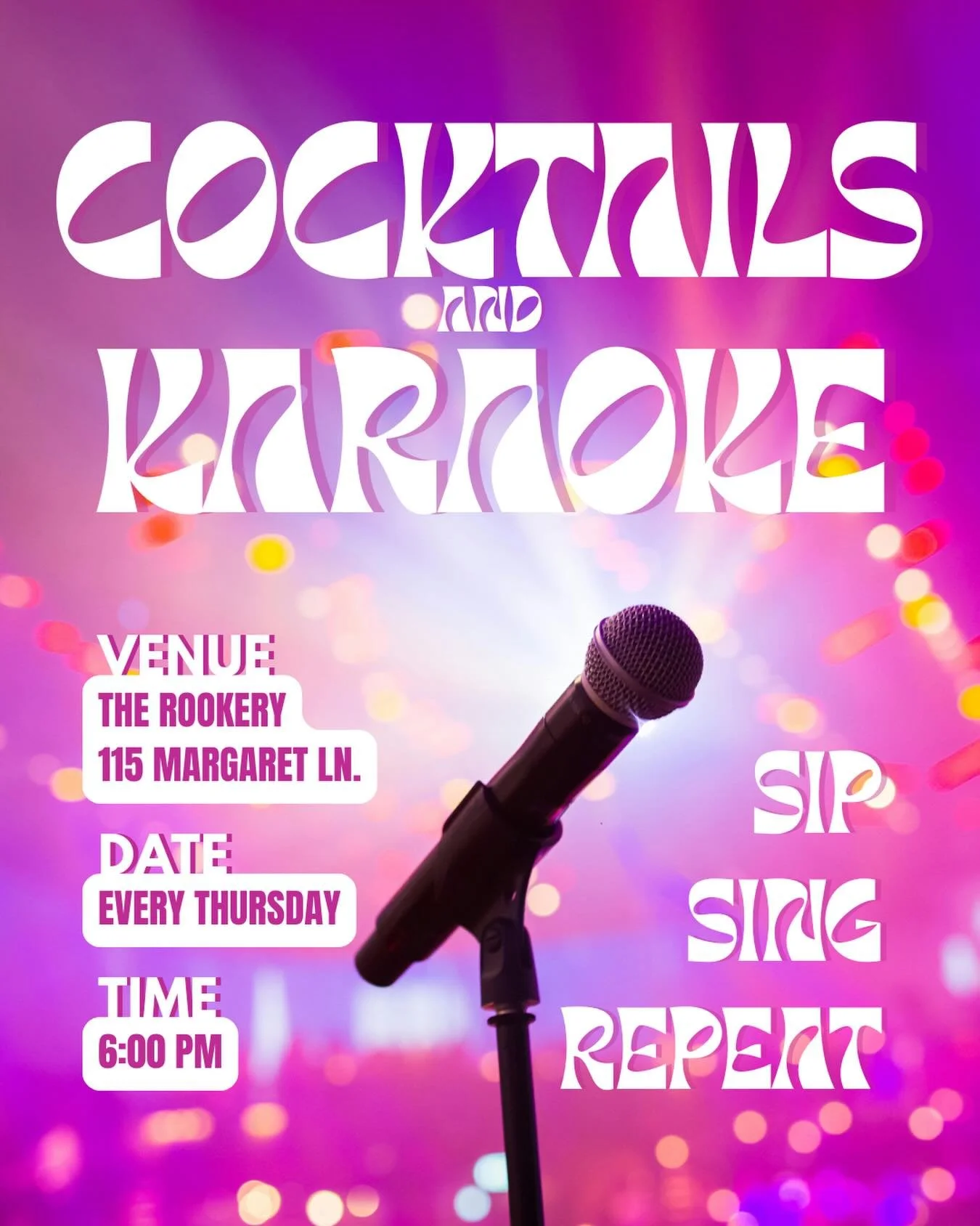 Better start warming up now!  We&rsquo;ll see you tonight at 6 for karaoke! 

#therookeryhillsborough #karaokenight #thingstodoinraleigh #thingstodoinchapelhill #thingstodoindurham