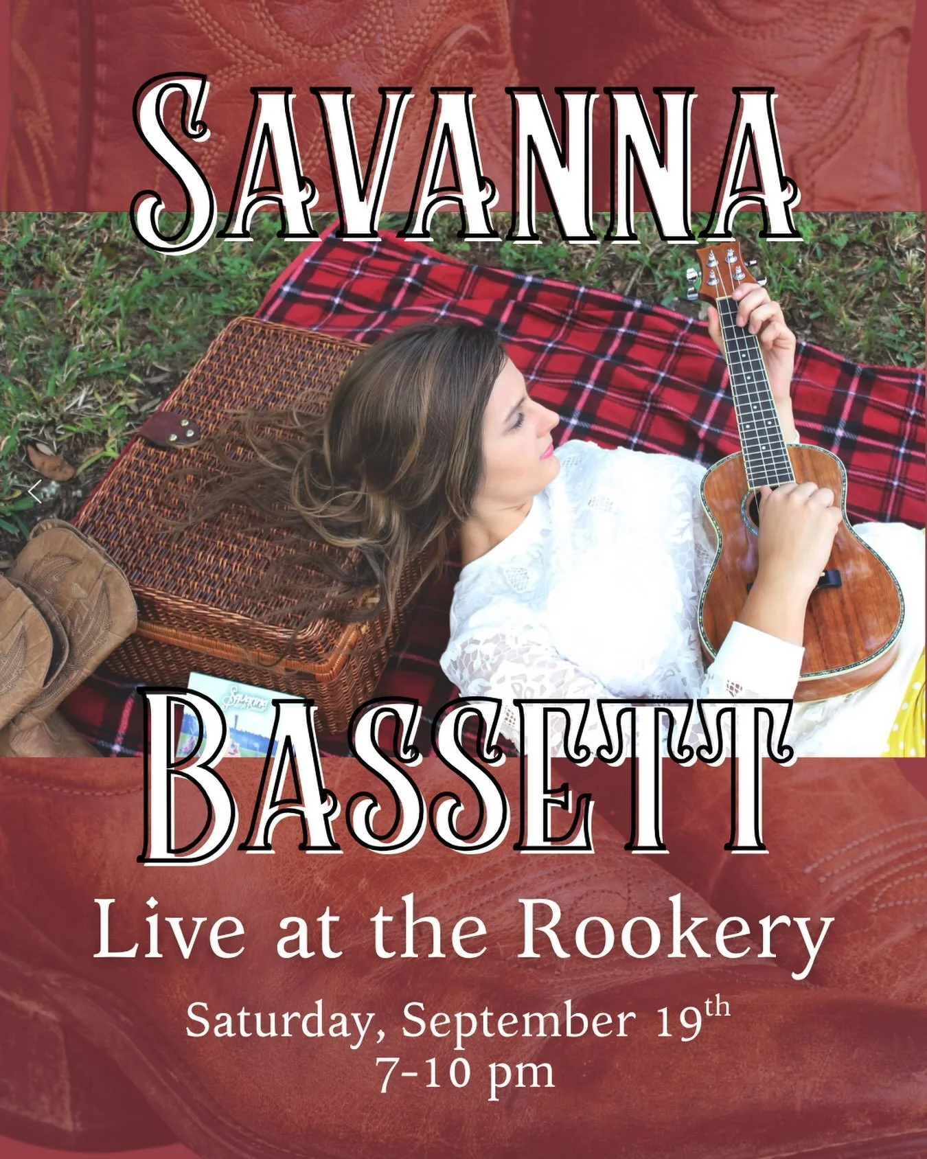 Don&rsquo;t miss @thesavannabassett this Saturday from 7-10pm!  Her acoustic sounds are sure to bring the late summer/early fall vibes so come get a tasty drink and listen to some good vibes! 

#therookeryhillsborough #hillsboroughnc #savannabassett 