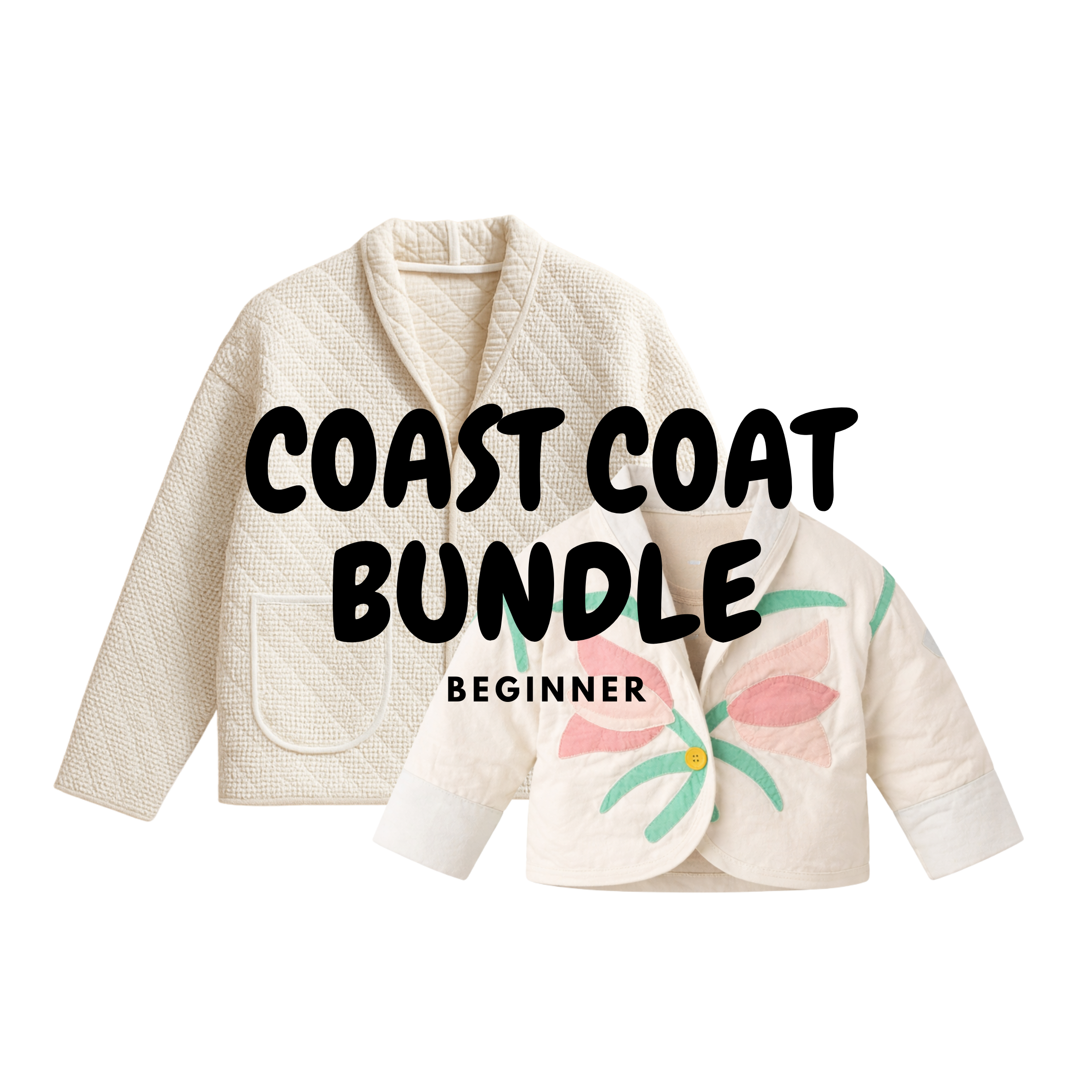 Adult & Baby Coast Coat Bundle - PDF Sewing Pattern