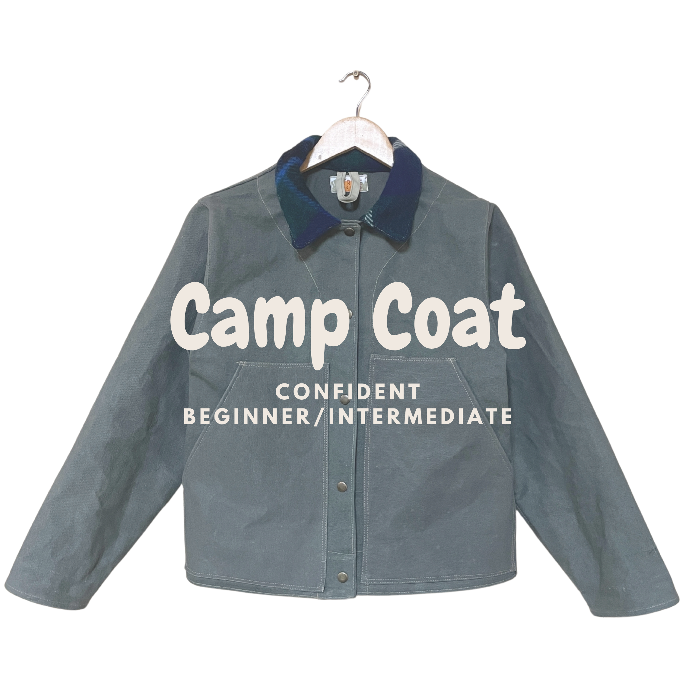 The Camp Coat - Unisex Chore Coat PDF Sewing Pattern