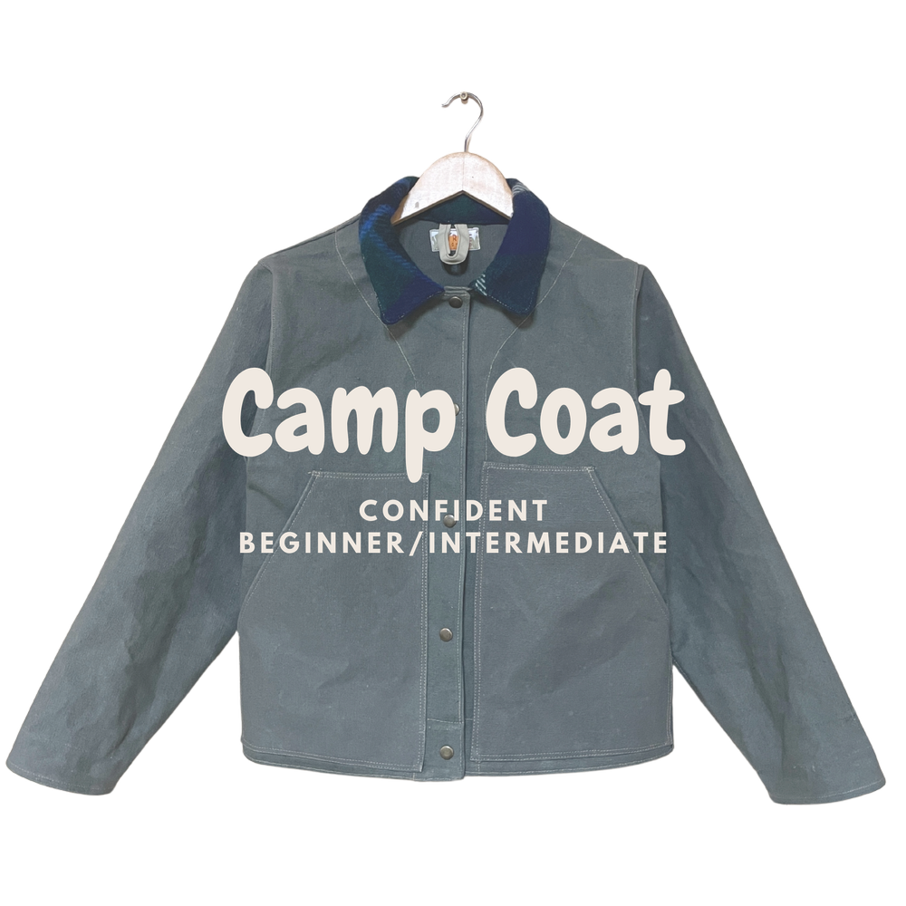 The Camp Coat - Unisex Chore Coat PDF Sewing Pattern — LaRae
