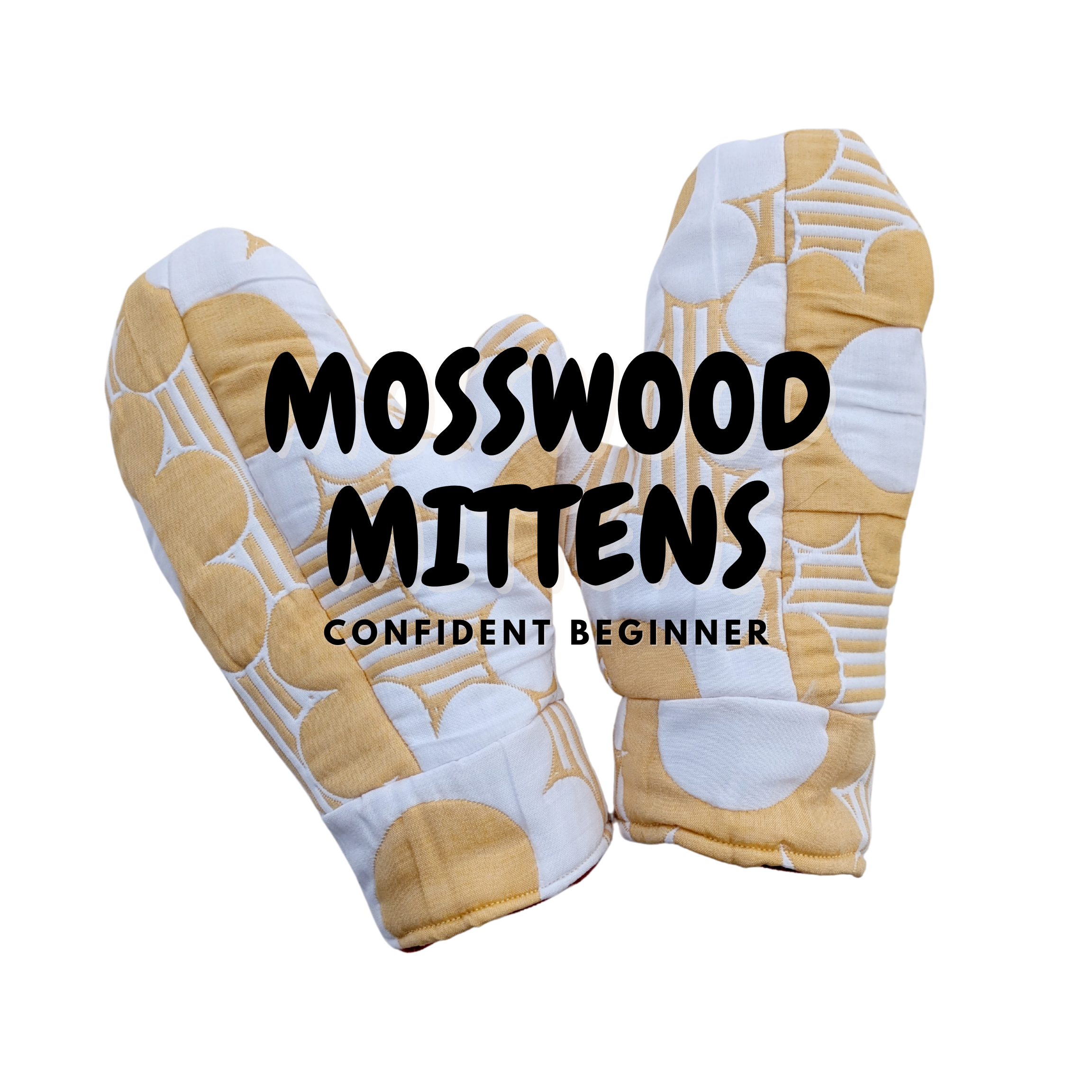 Mosswood Mittens PDF Sewing Pattern - Beginner friendly, great for gifts!