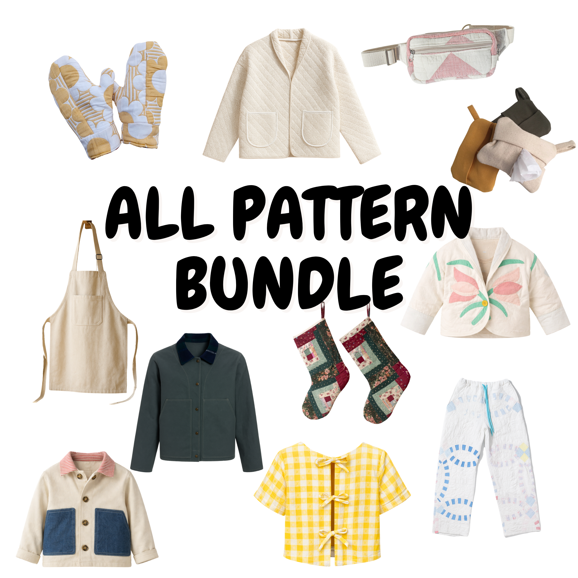 All Sewing Patterns Bundle