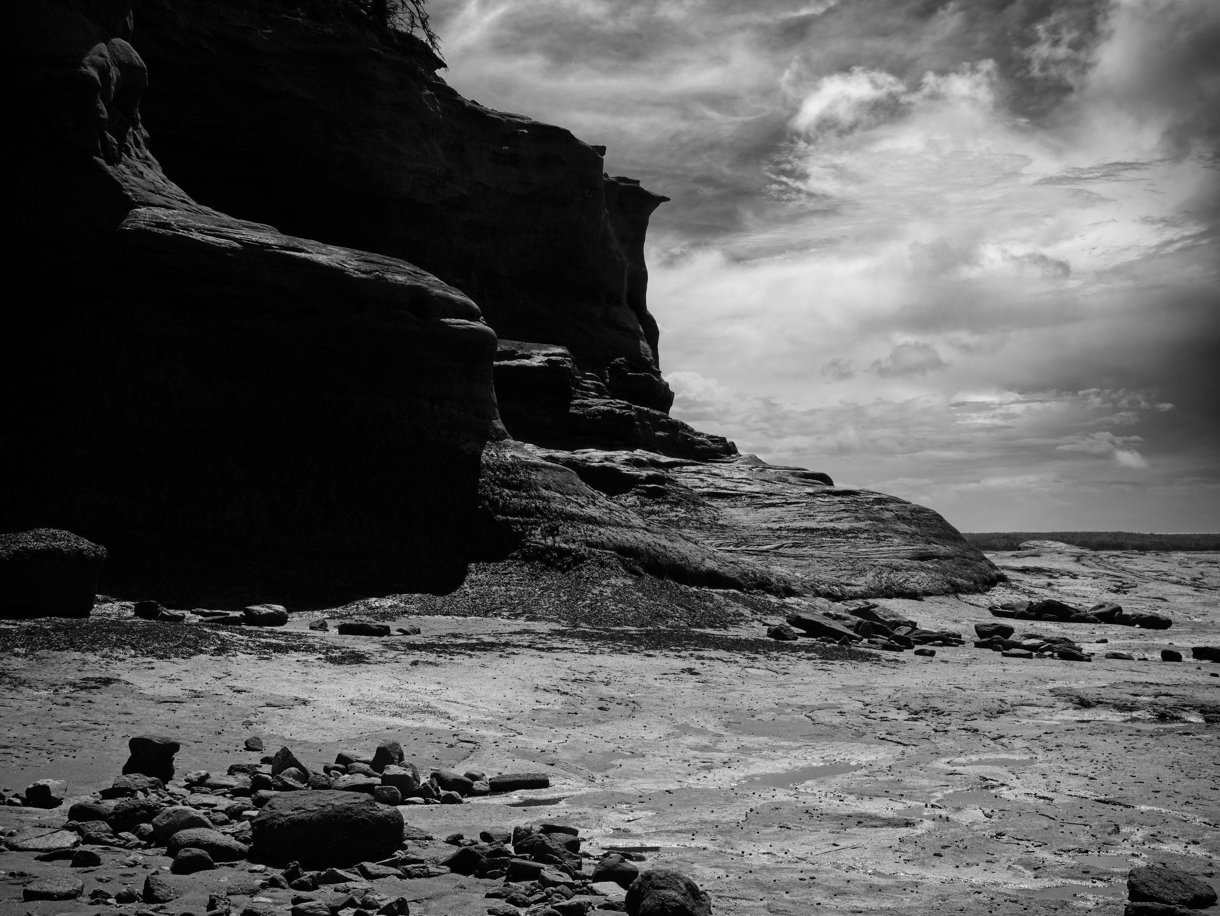 Burntcoat in Black and White - 
By Mike Walker